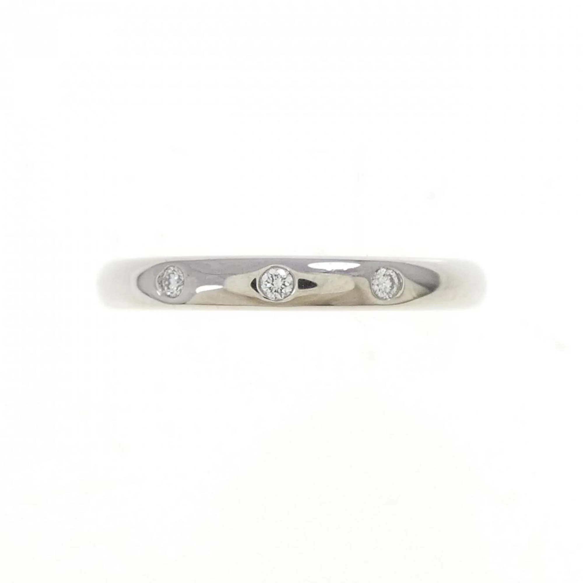 Band Ring Platinum With Diamond - Image 2