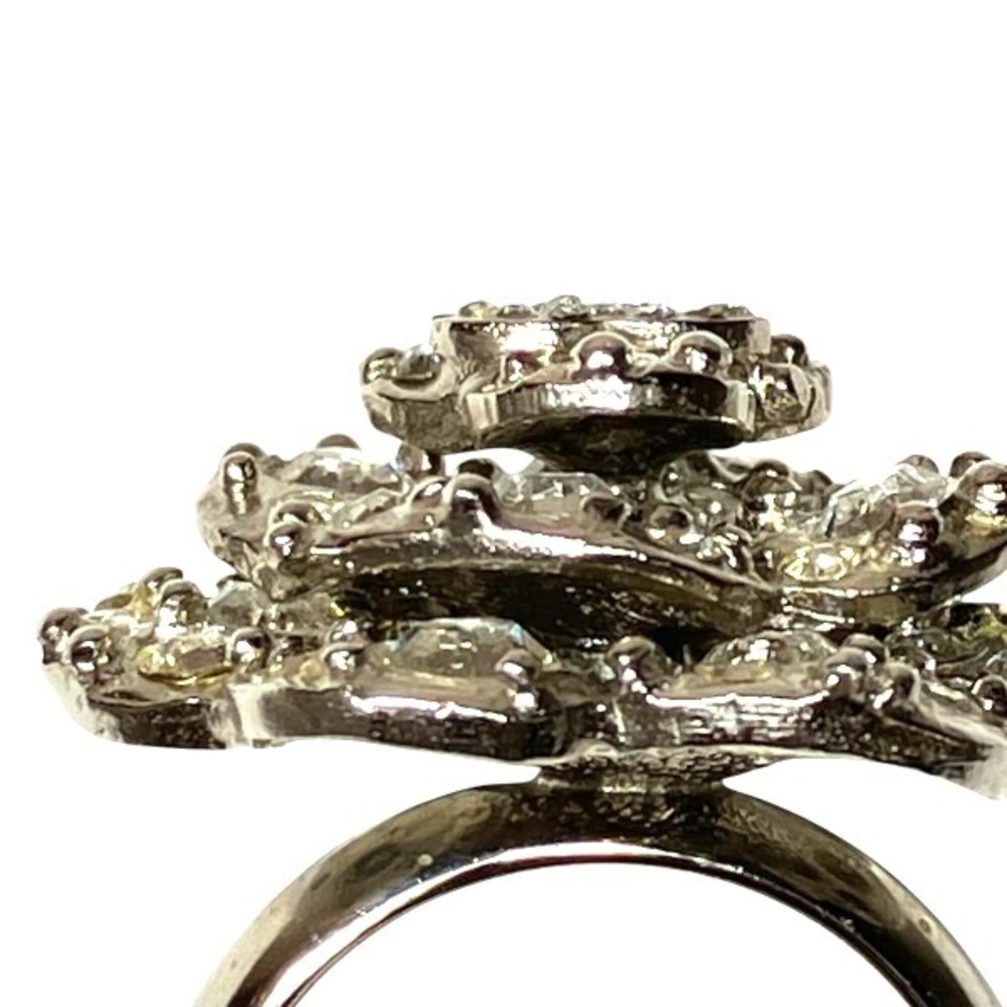 Camellia Ring Metal with Rhinestone - Image 5