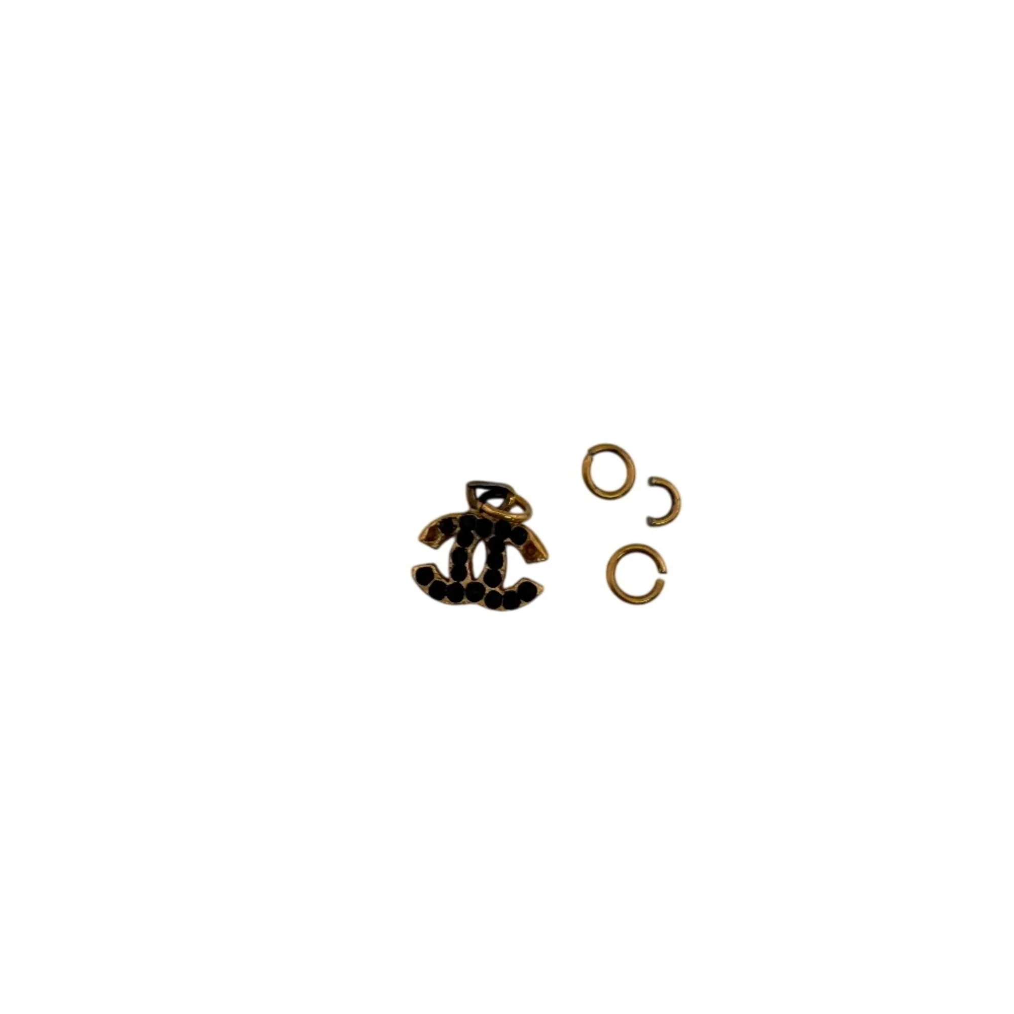 CC Logo Ring Gold-Tone Metal - Image 2