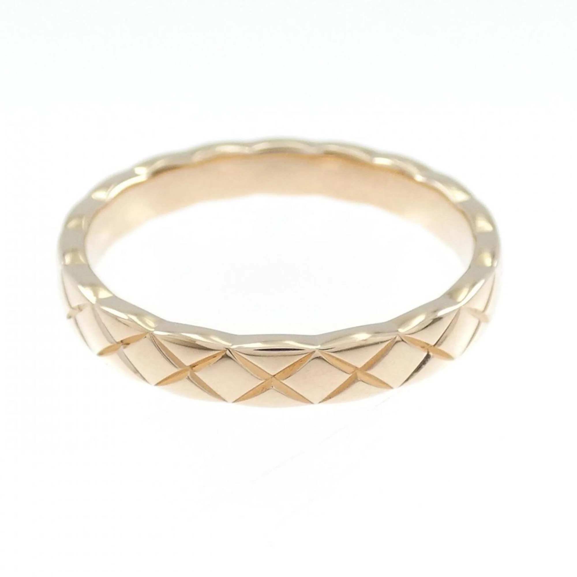 Coco Crush One Band Ring 18K Rose Gold Mini - Image 2