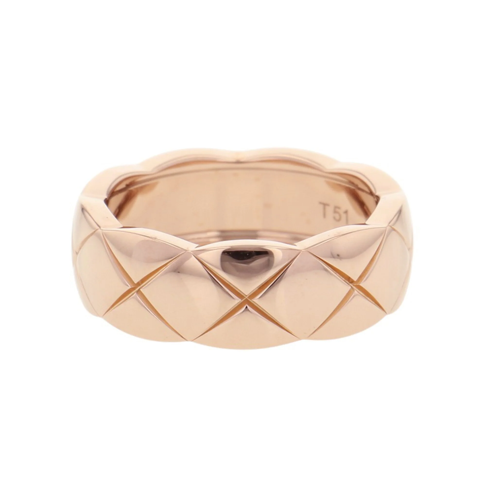 Coco Crush Ring 18K Rose Gold with Diamond - Image 3