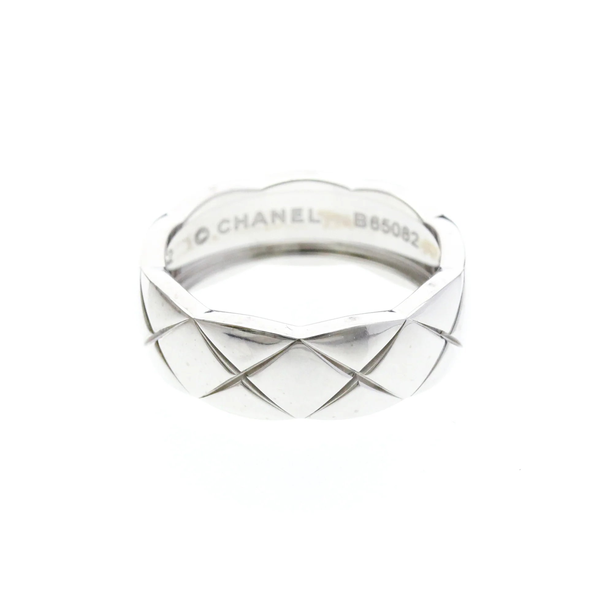 Coco Crush Ring 18K White Gold Medium