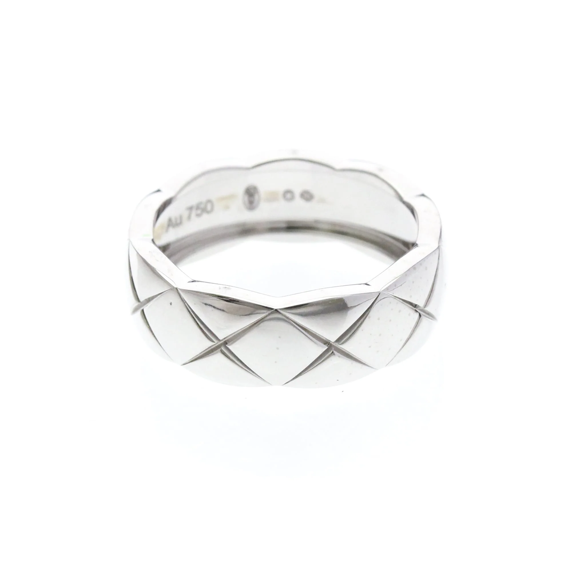 Coco Crush Ring 18K White Gold Medium - Image 4