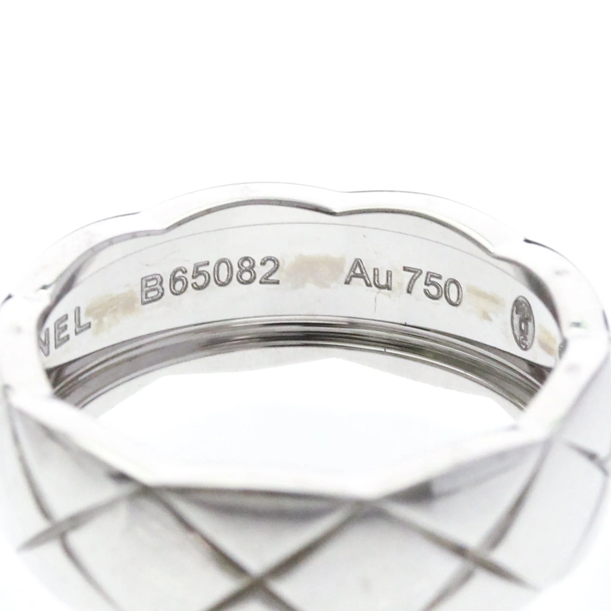 Coco Crush Ring 18K White Gold Medium - Image 6