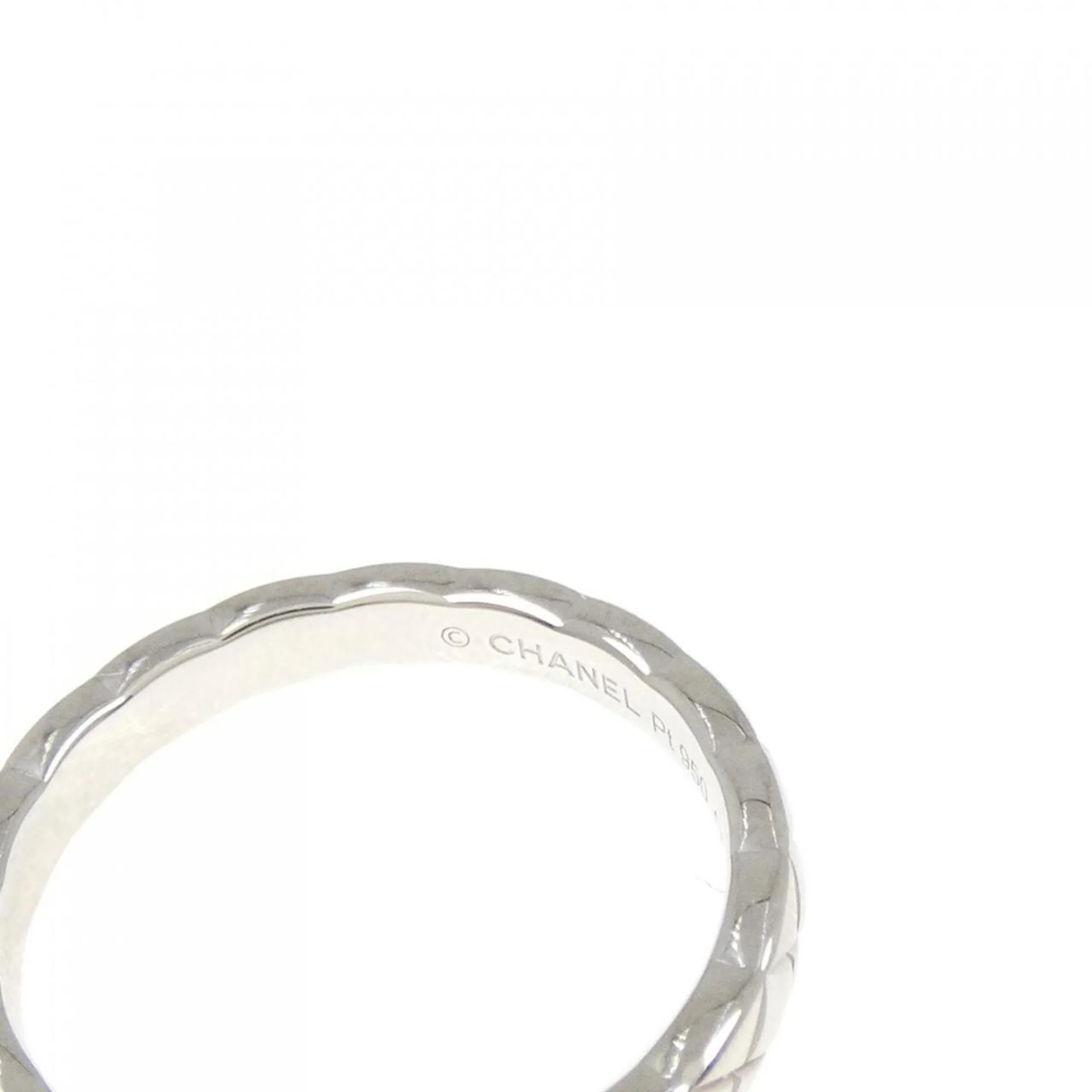 Coco Crush Ring Platinum with Diamond - Image 4