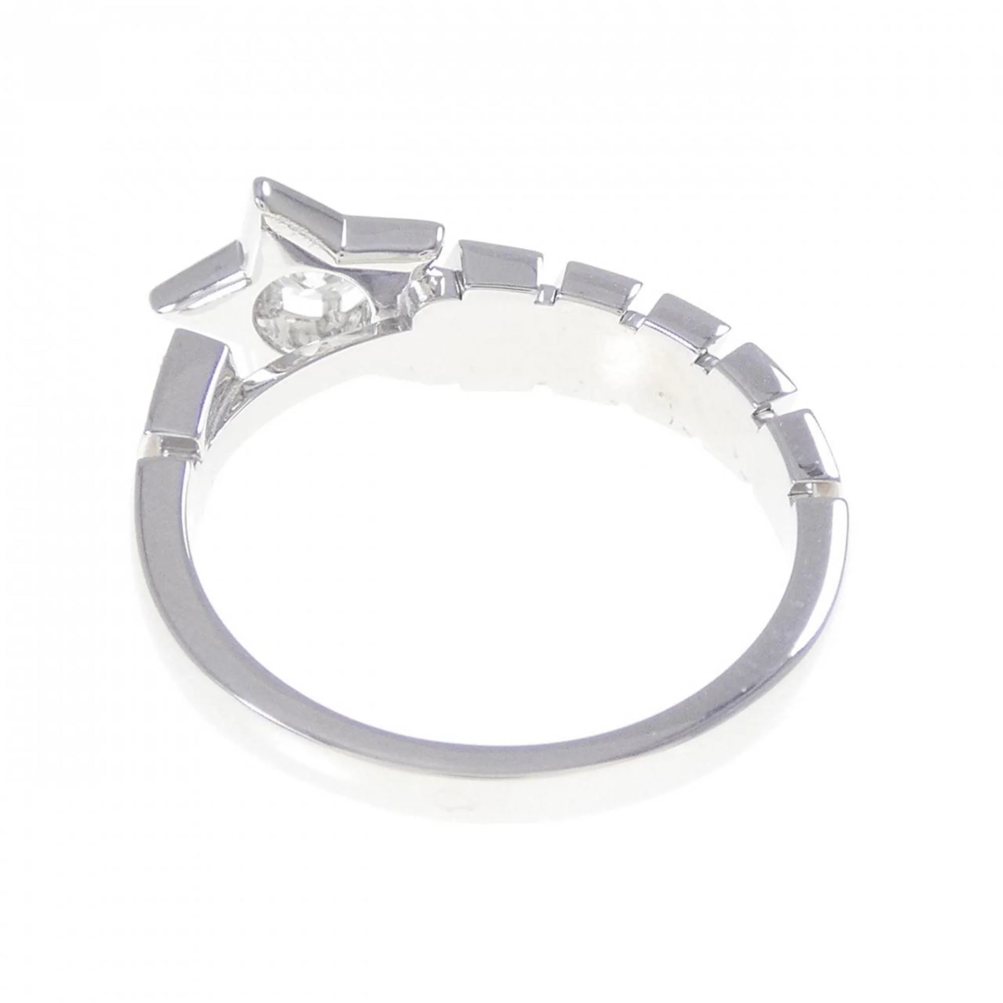 Comet Ring 18K White Gold With Diamond - Image 3