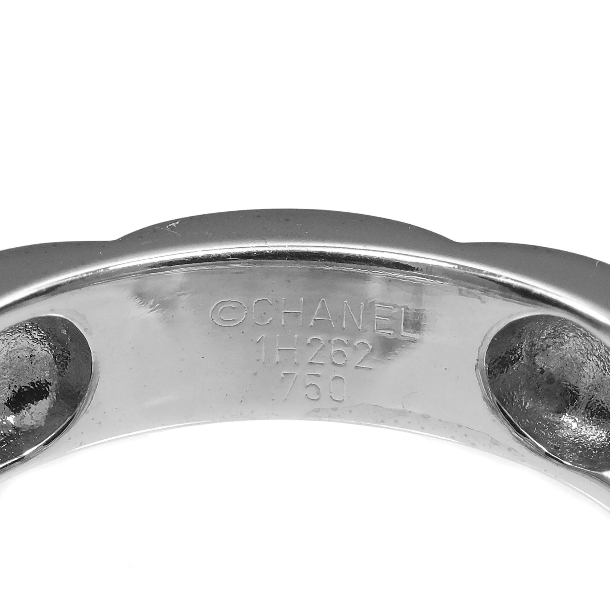 Profile Ring Camellia 18K White Gold - Image 4