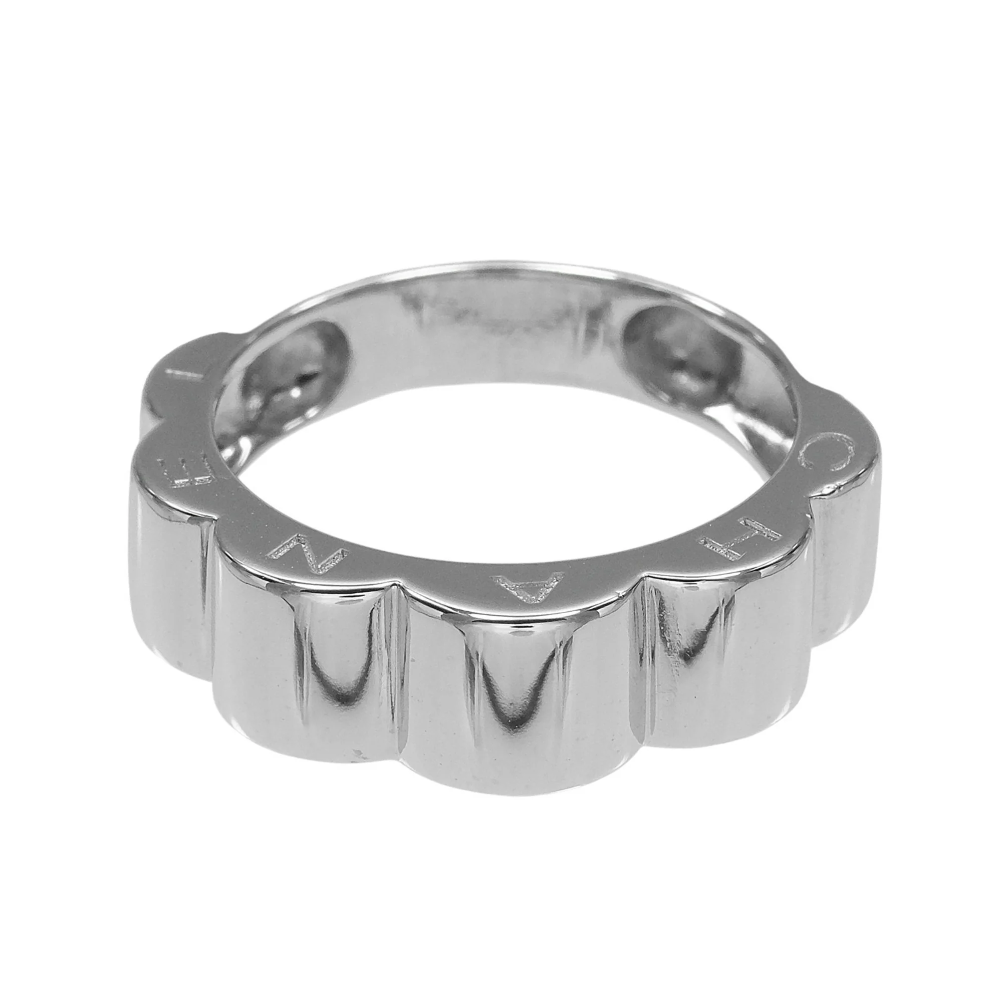 Profile Ring Camellia 18K White Gold - Image 5
