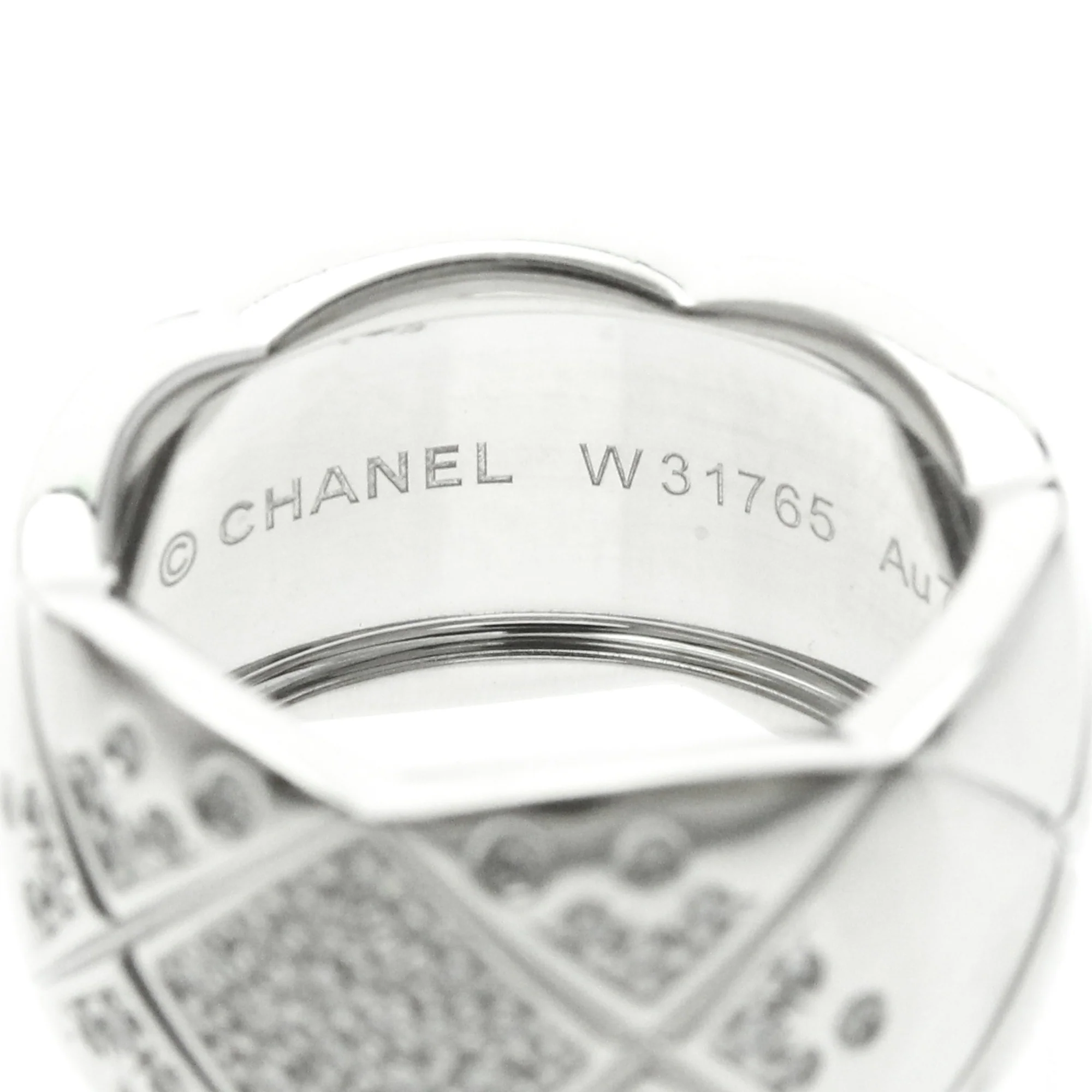 Ring 18K White Gold and Diamond - Image 7