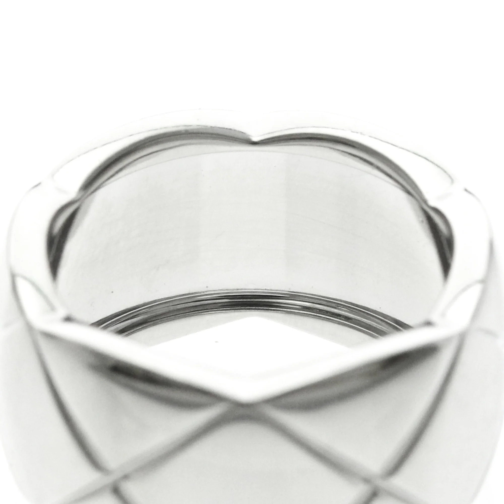 Ring 18K White Gold and Diamond - Image 9