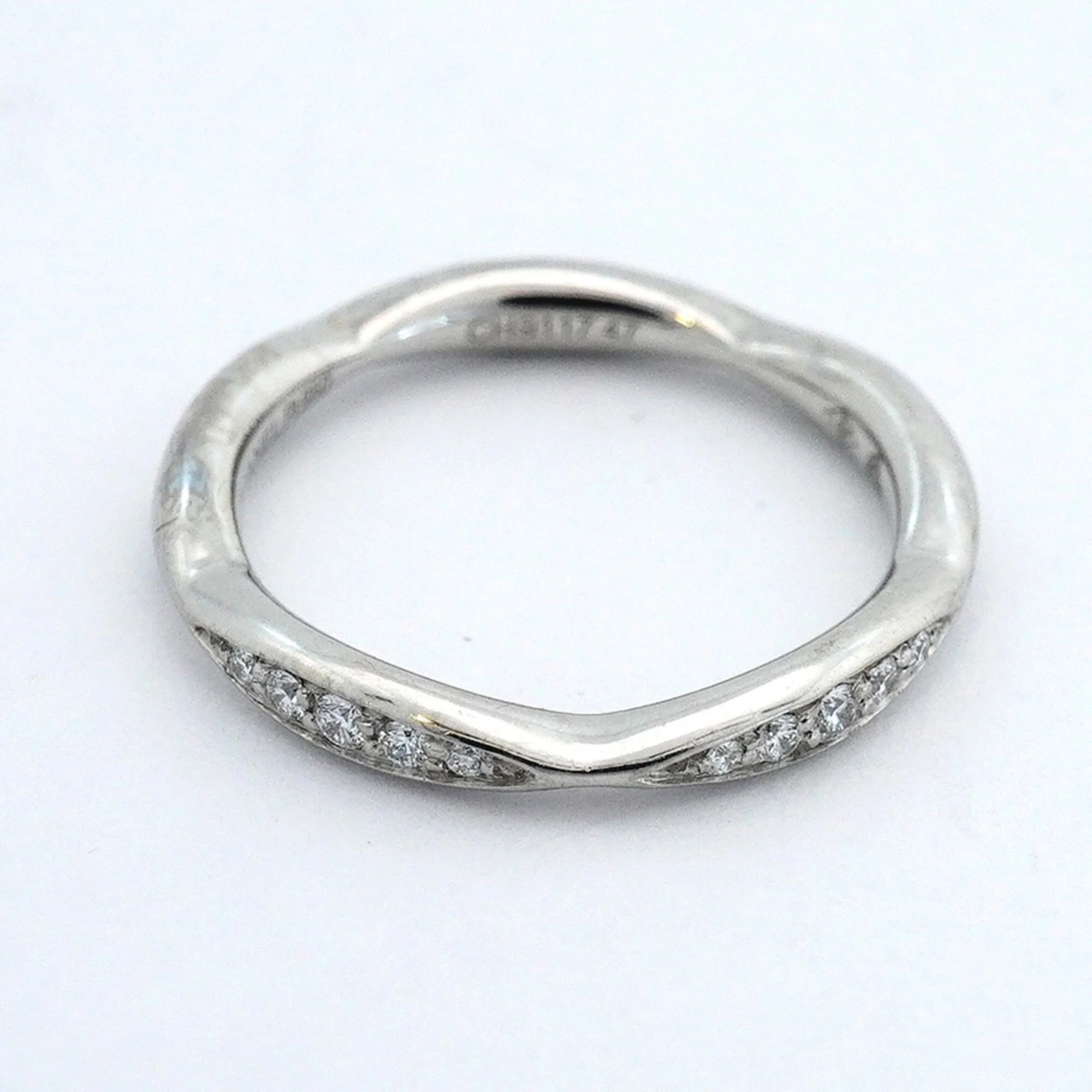 Ring Platinum with Diamond - Image 3