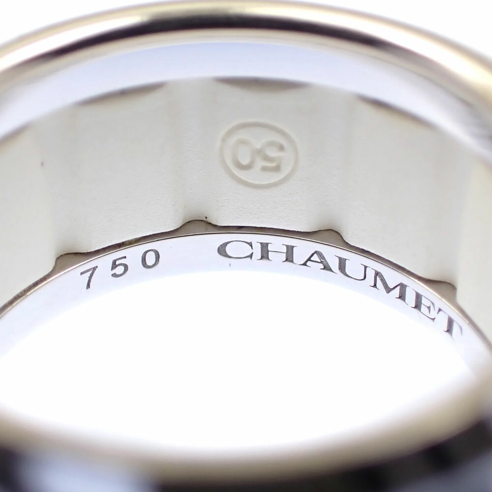 Ring 18K White Gold with Diamond - Image 7