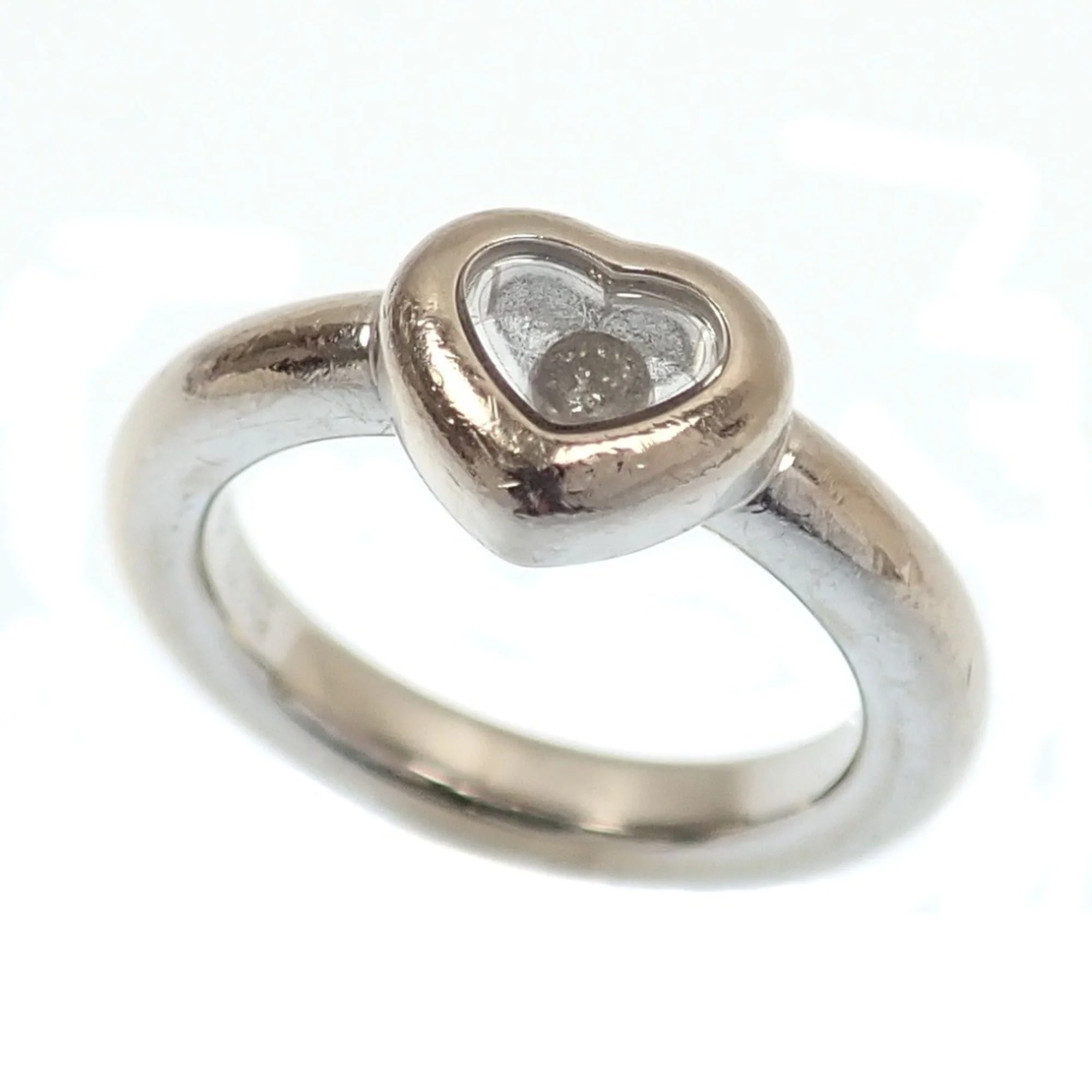 Happy Diamonds Ring 18K White Gold