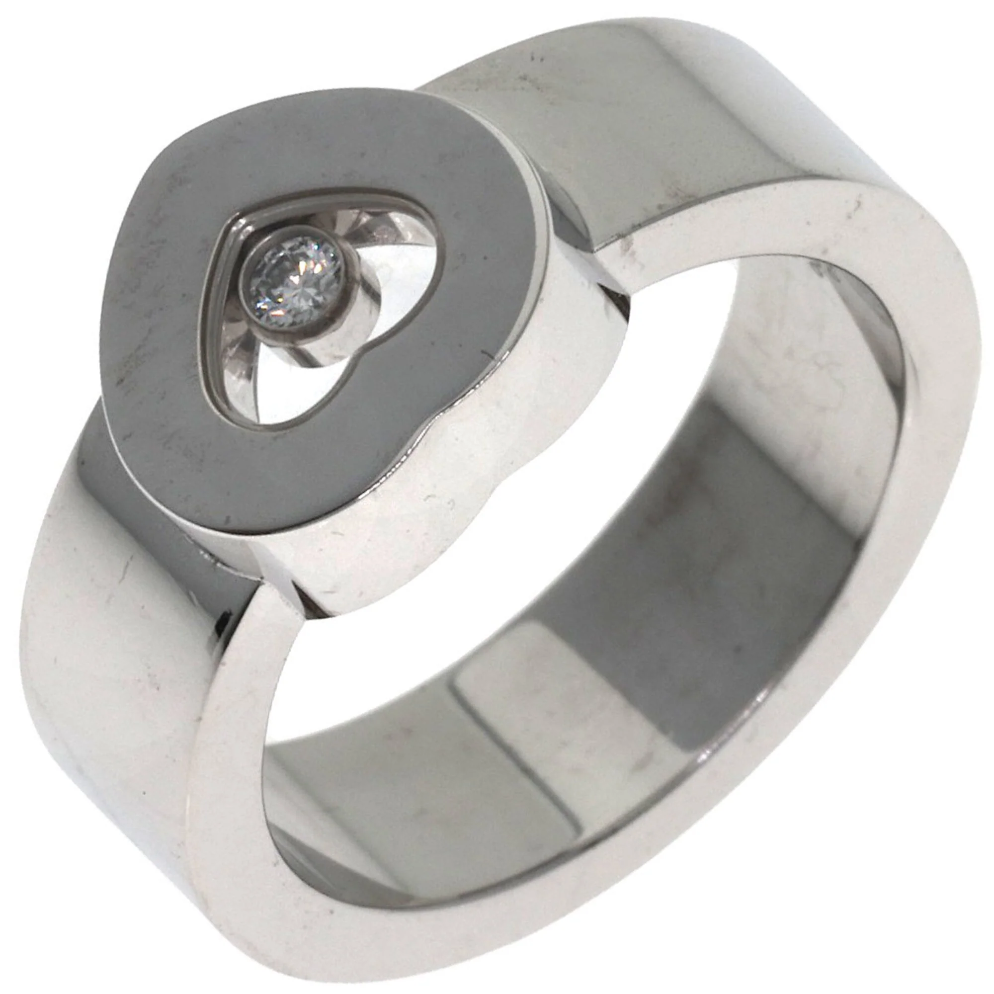 Happy Diamonds Ring 18K White Gold With Diamond - Image 2
