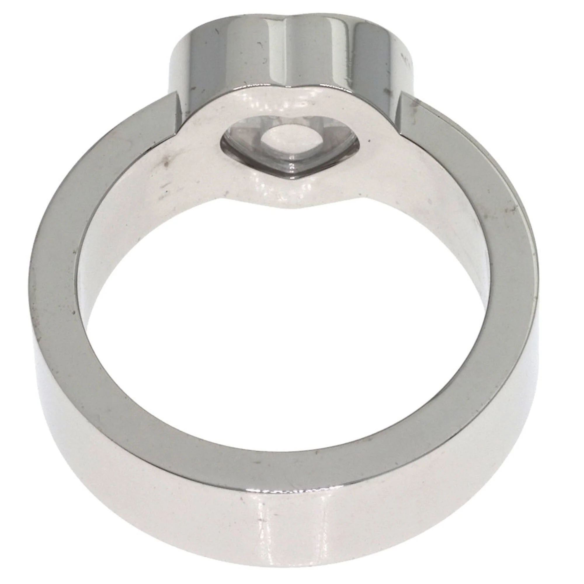 Happy Diamonds Ring 18K White Gold With Diamond - Image 4