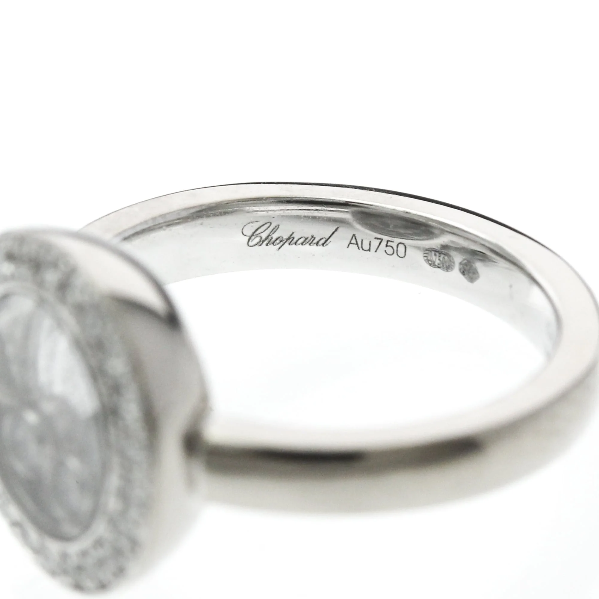 Happy Diamonds Ring 18K White Gold with Diamond - Image 5