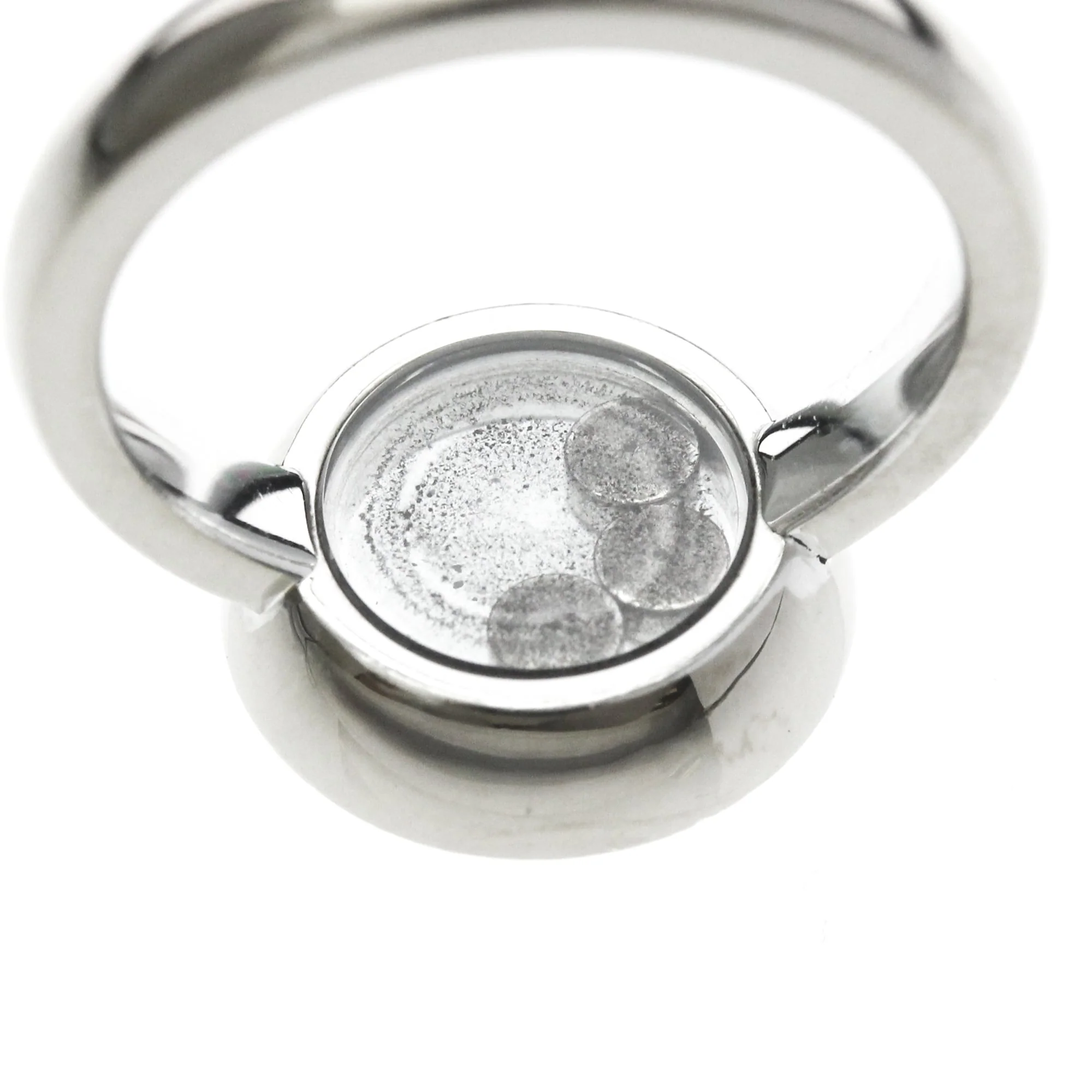 Happy Diamonds Ring 18K White Gold with Diamond - Image 9