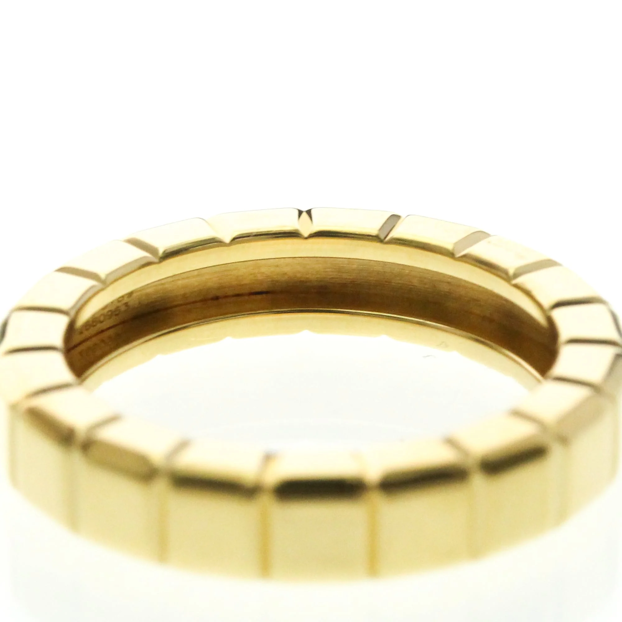 Ice Cube Band Ring 18K Yellow Gold with Diamond - Image 7