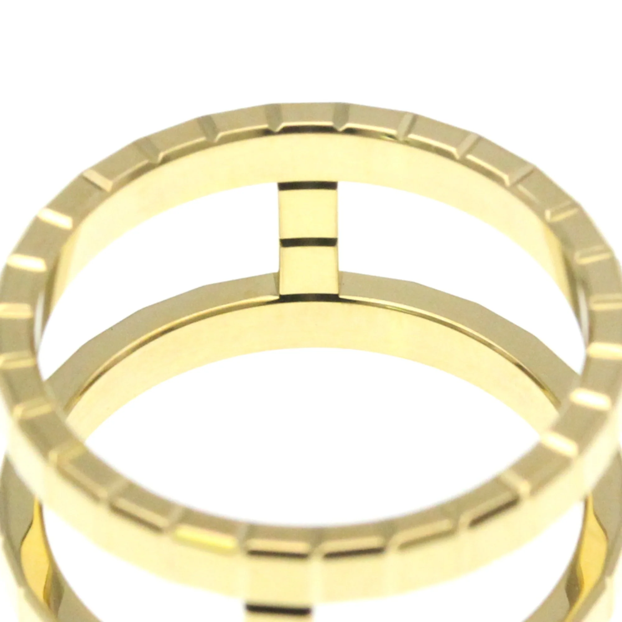 Ice Cube Ring 18K Yellow Gold with Diamond - Image 9