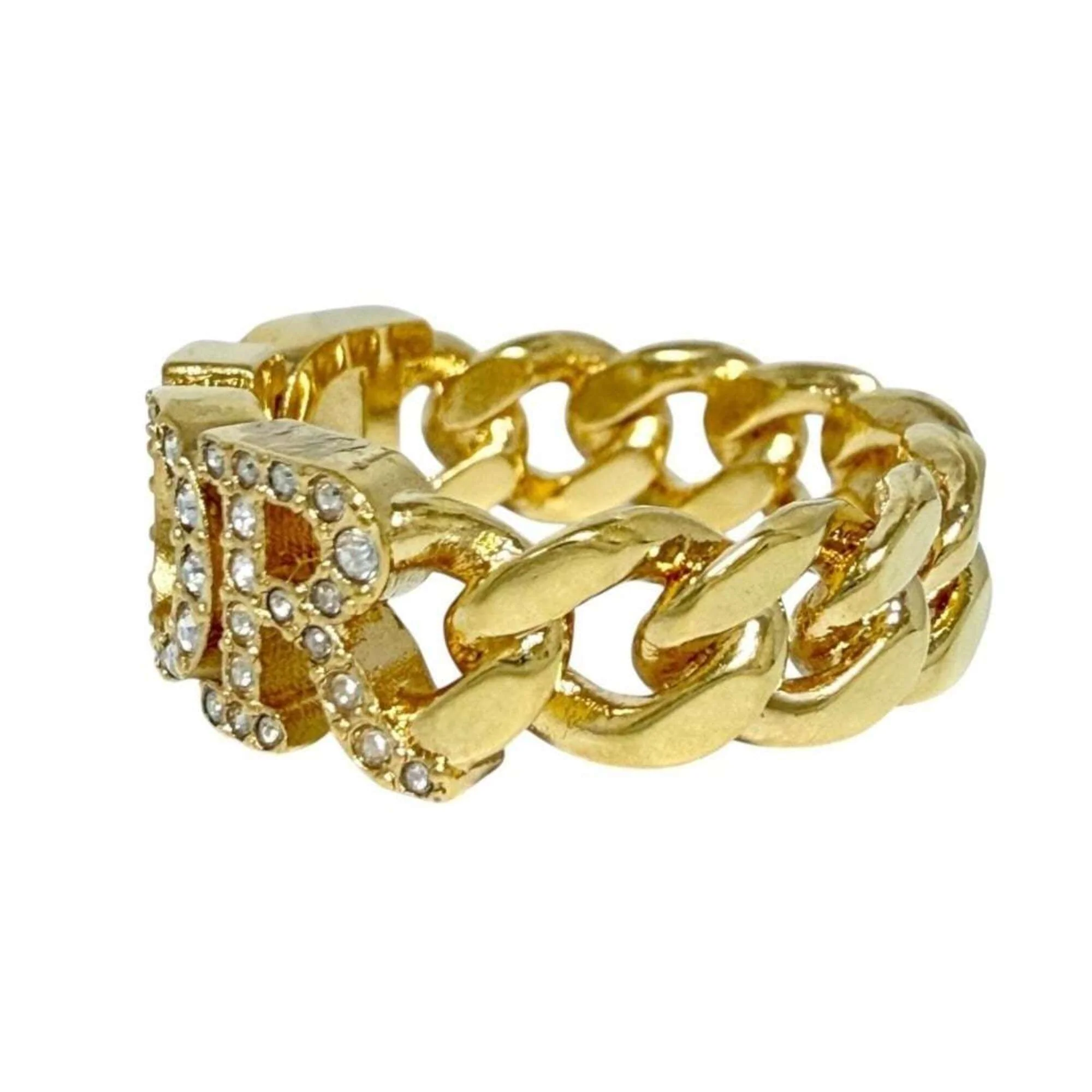 Dio(r)evolution Ring Metal and Rhinestone - Image 2