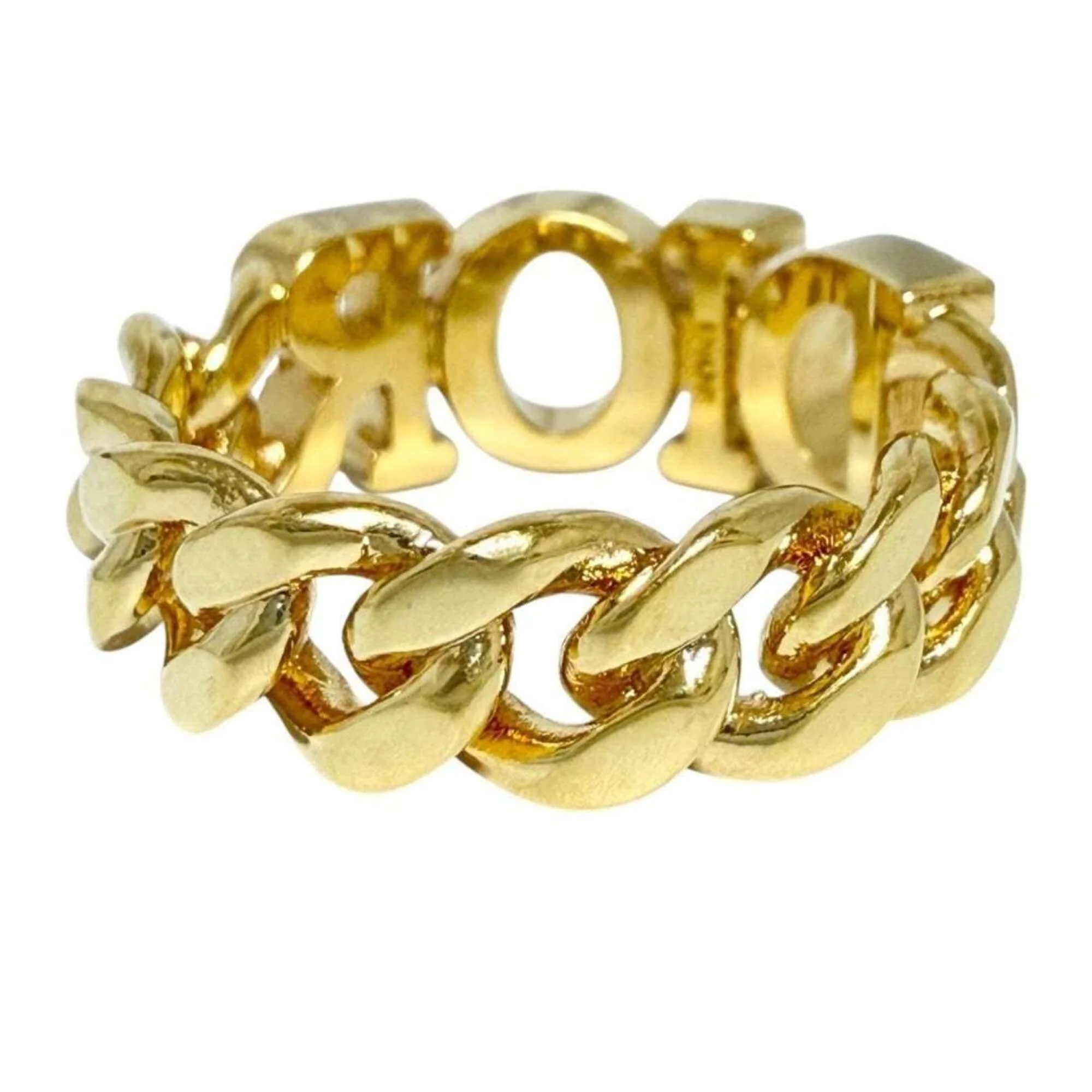Dio(r)evolution Ring Metal and Rhinestone - Image 4