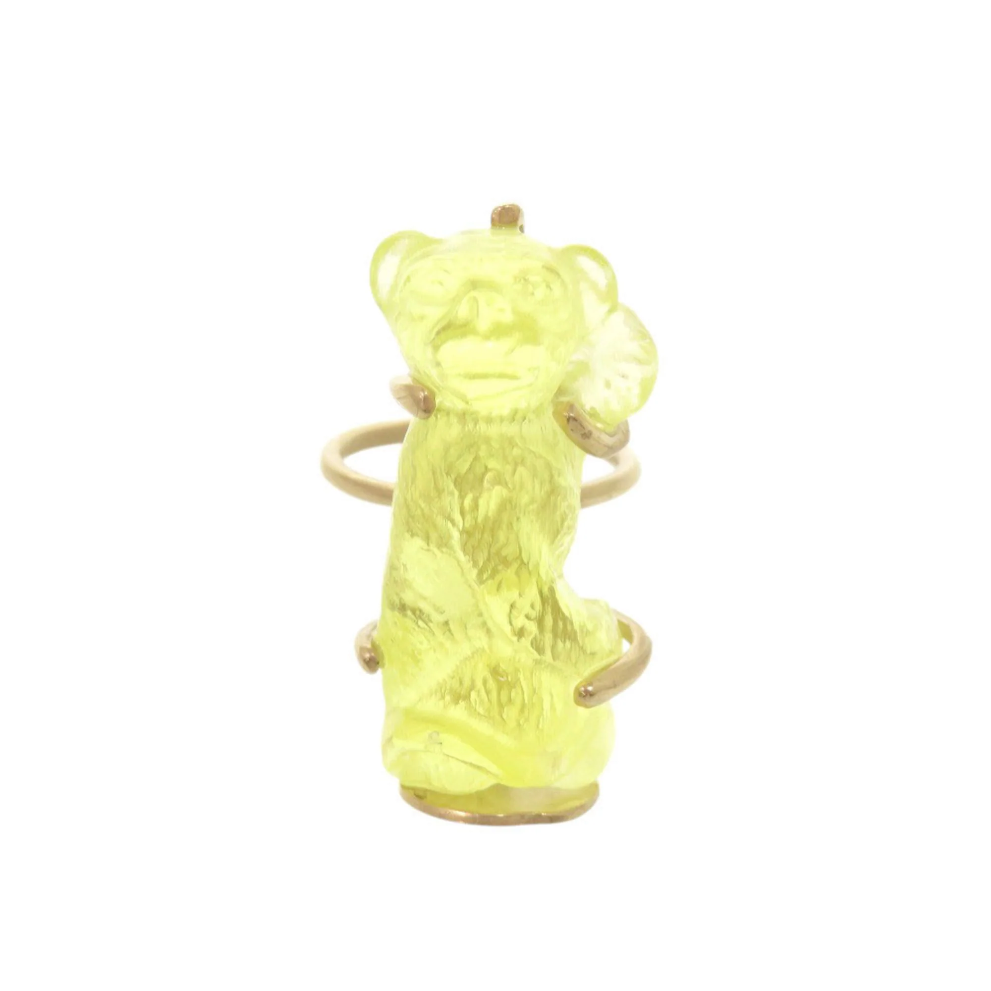 Monkey Ring Metal and Plastic