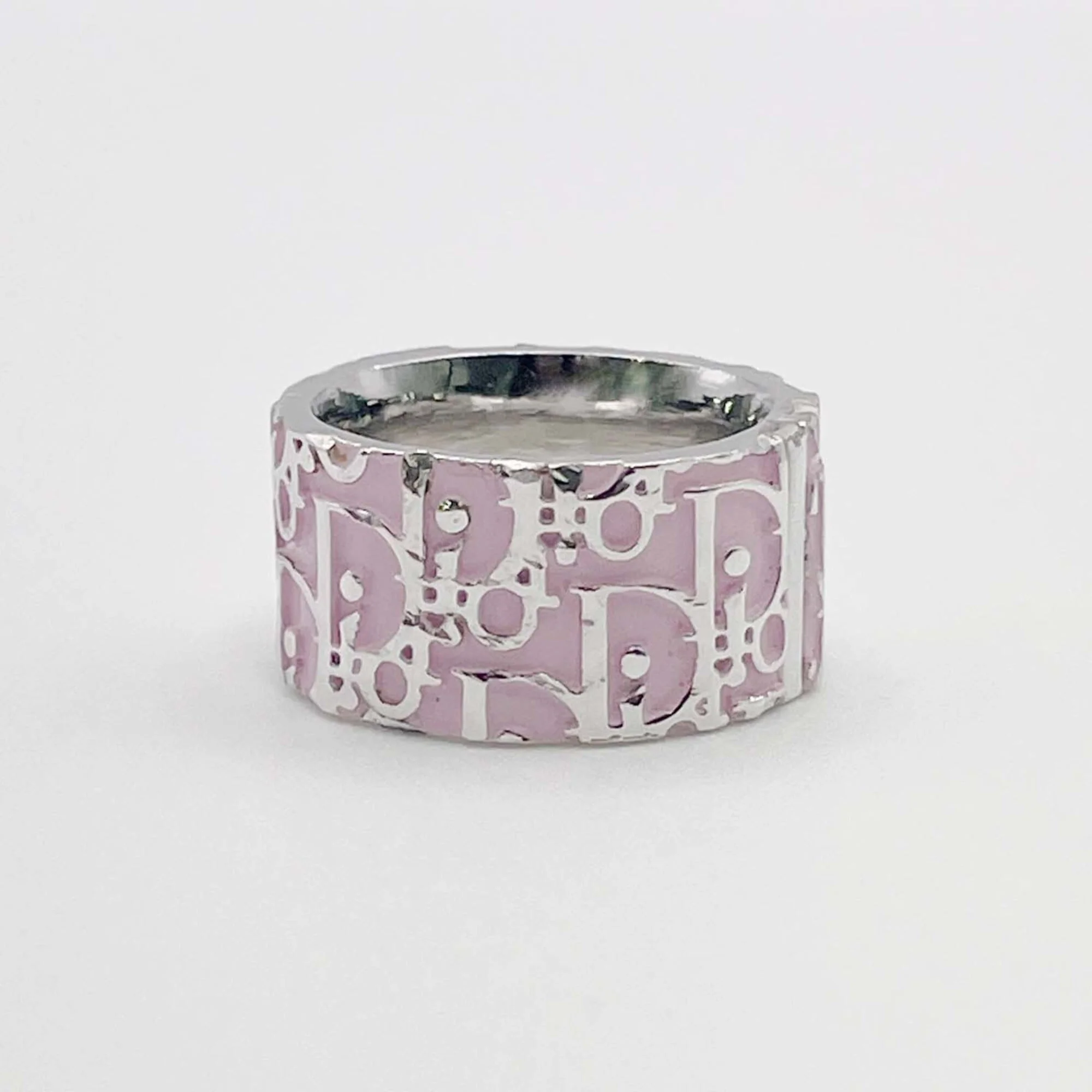 Oblique Trotter Number 2 Ring Pink Metal - Image 4