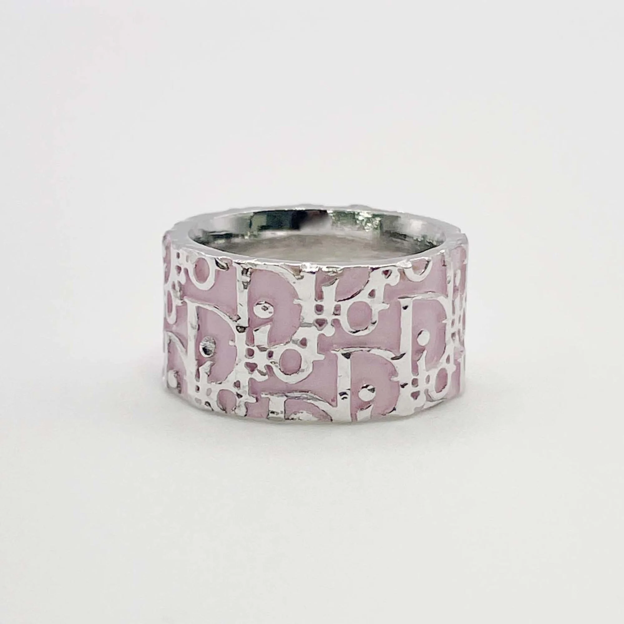 Oblique Trotter Number 2 Ring Pink Metal - Image 5