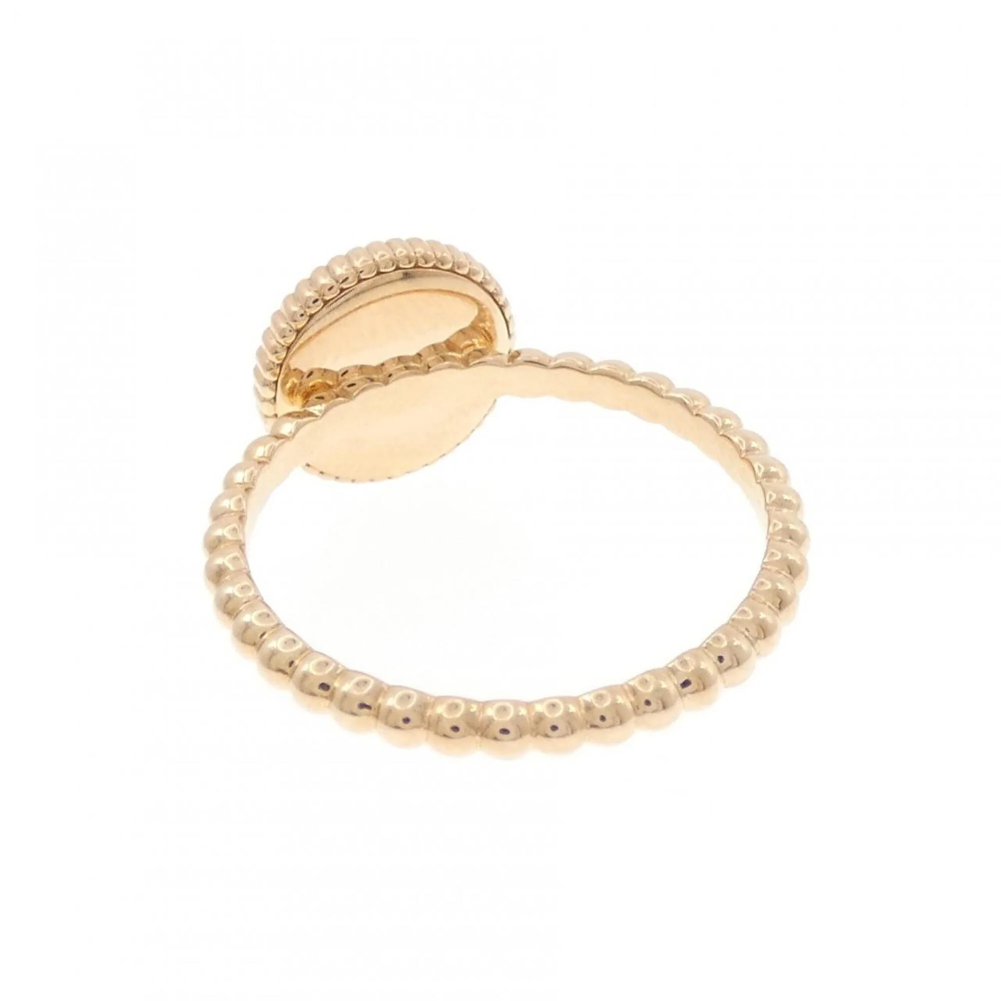 Ring 18K Rose Gold with Diamond and Opal - Image 3