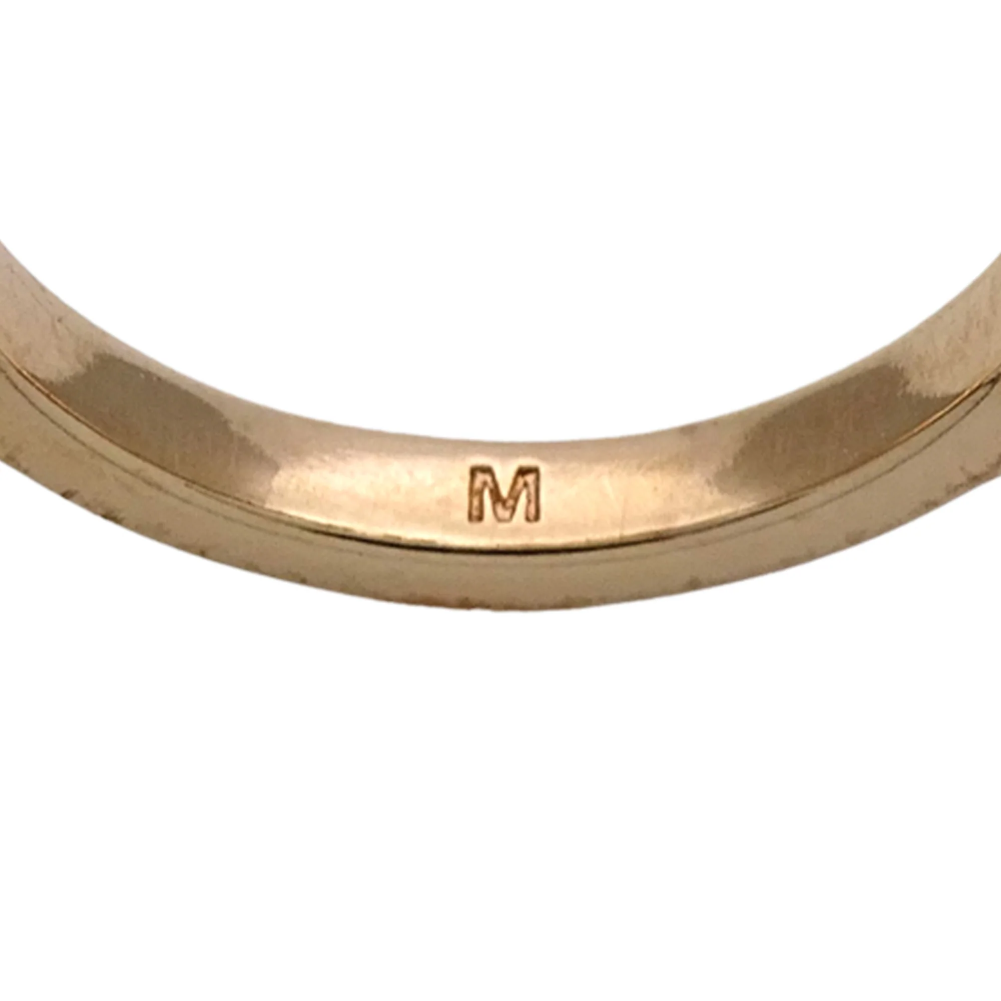 Ring Metal Gold Pink with Crystal - Image 5