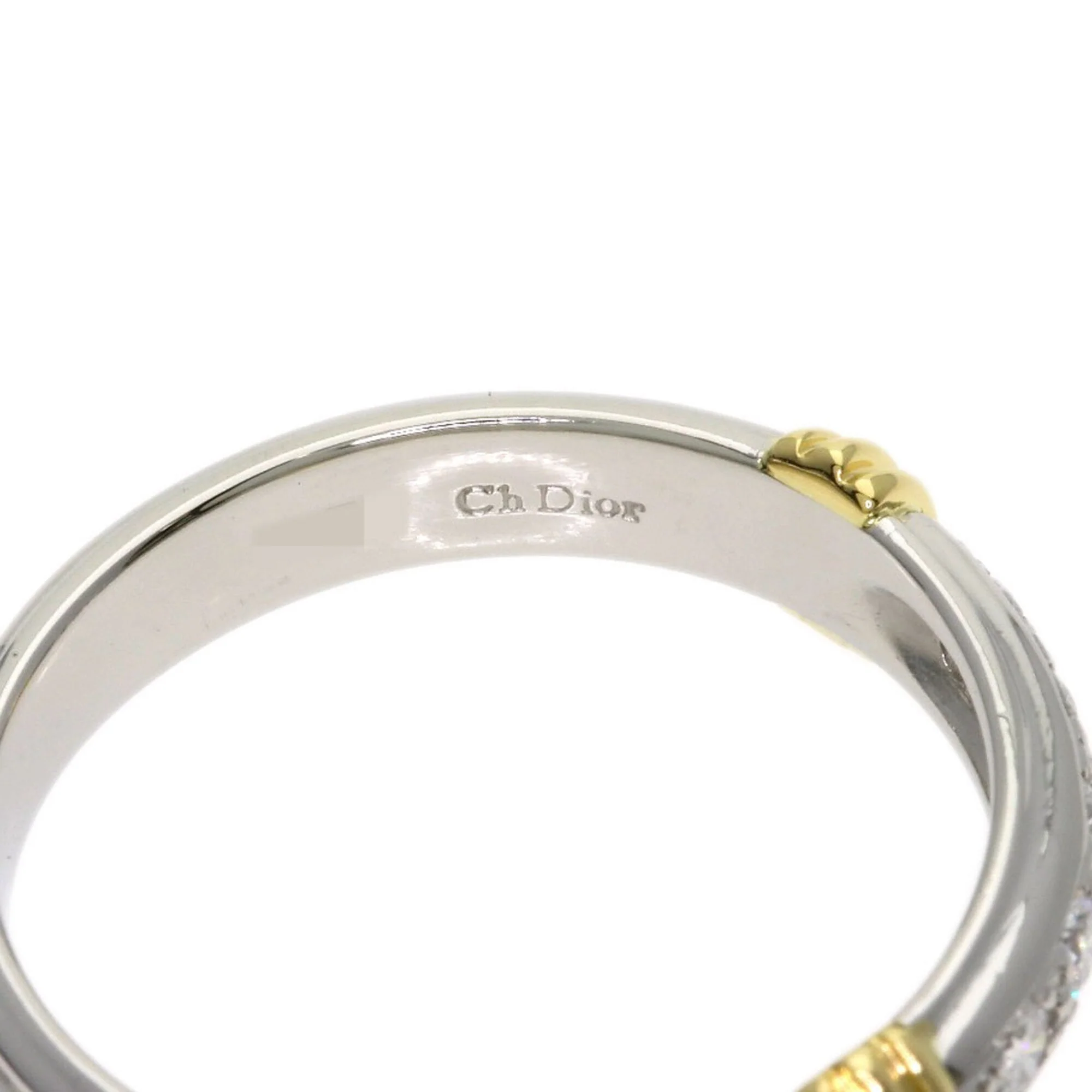 Ring Platinum and 18K Yellow Gold - Image 5