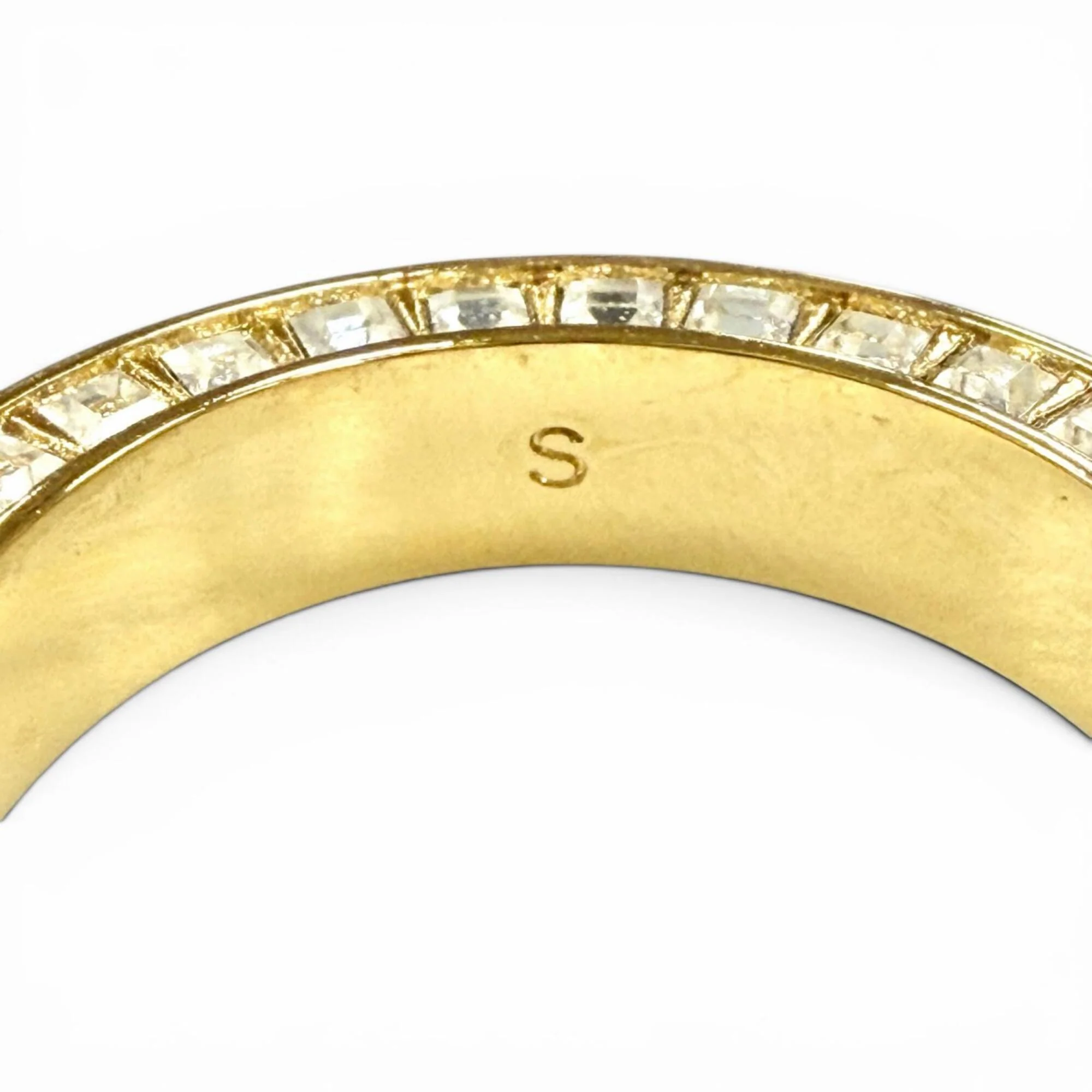 Ring White Gold with Crystal Small - Image 7