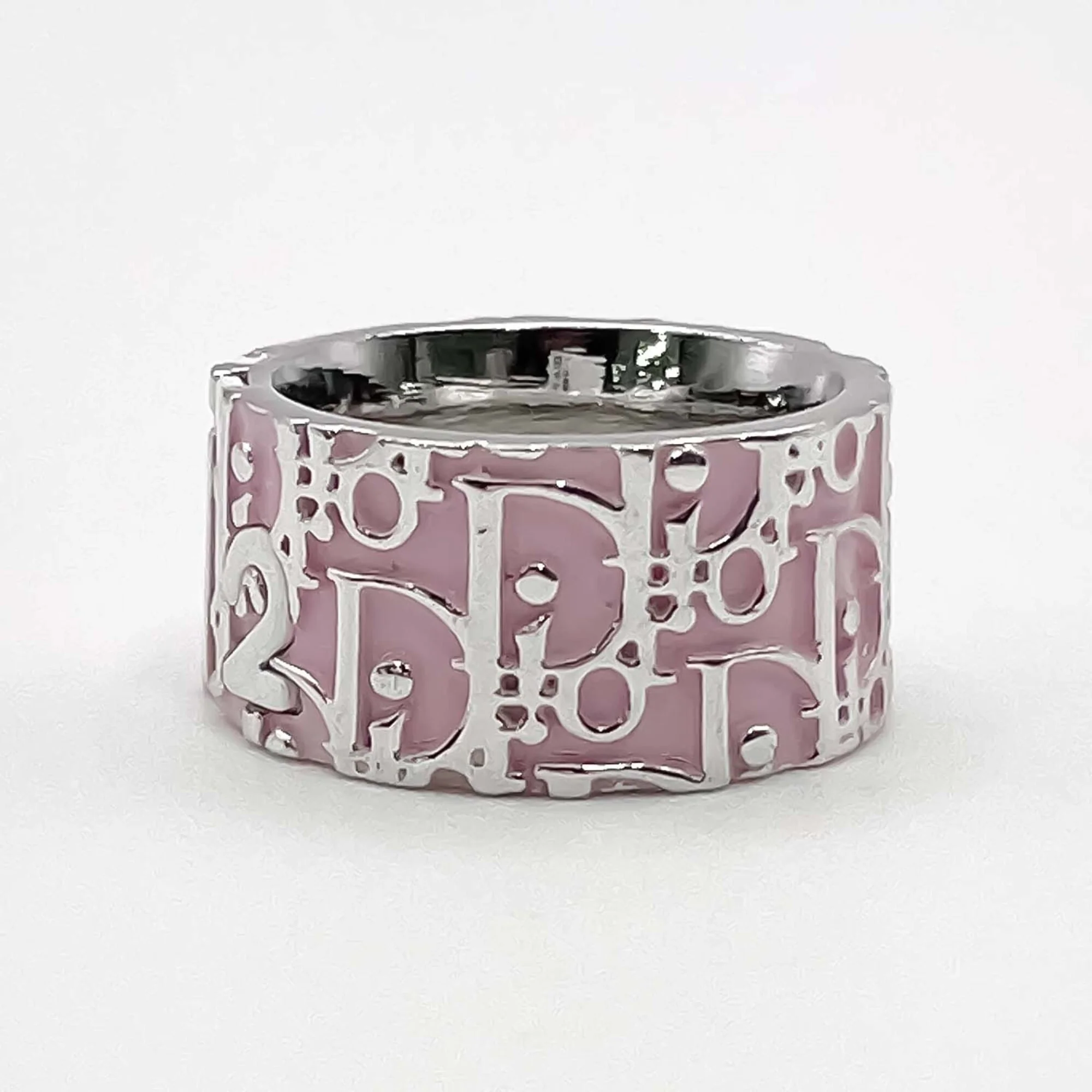 Trotter Number 2 Ring Pink and Silver - Image 2