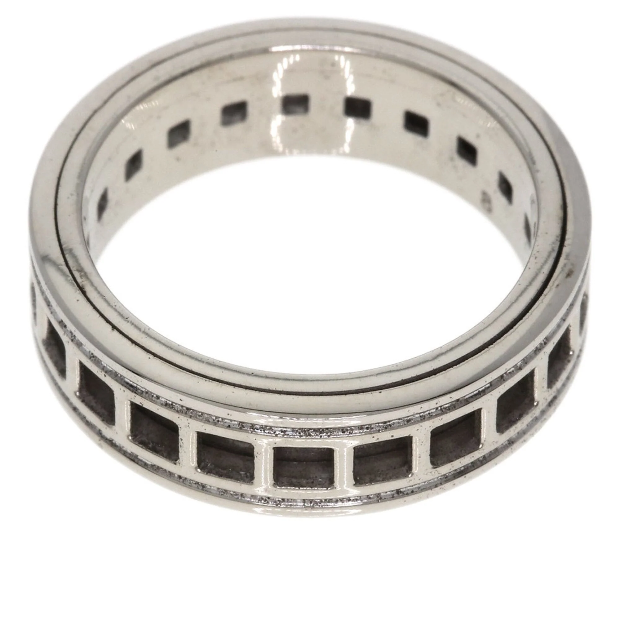 Band Ring 18K White Gold - Image 7