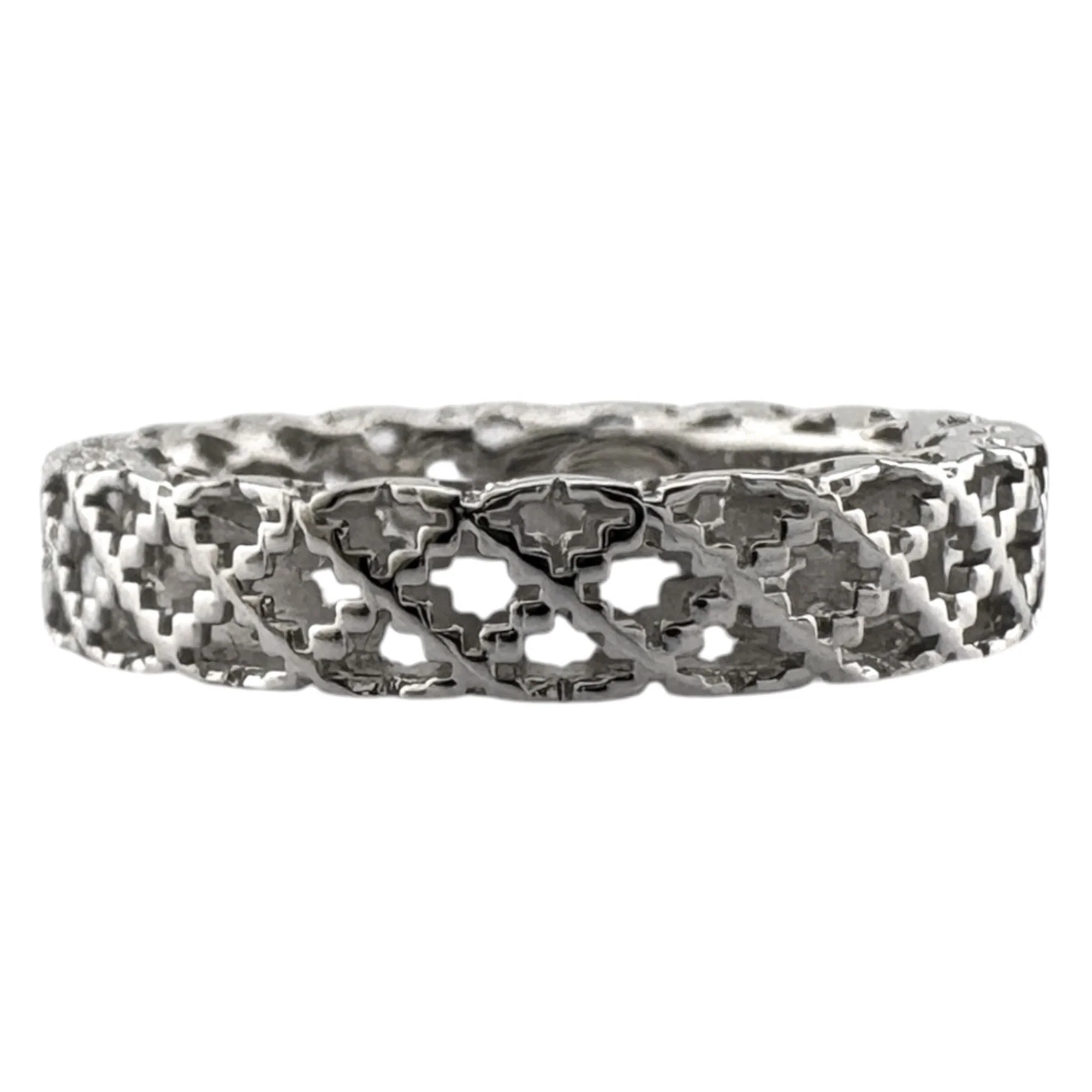 Band Ring 18K White Gold - Image 4