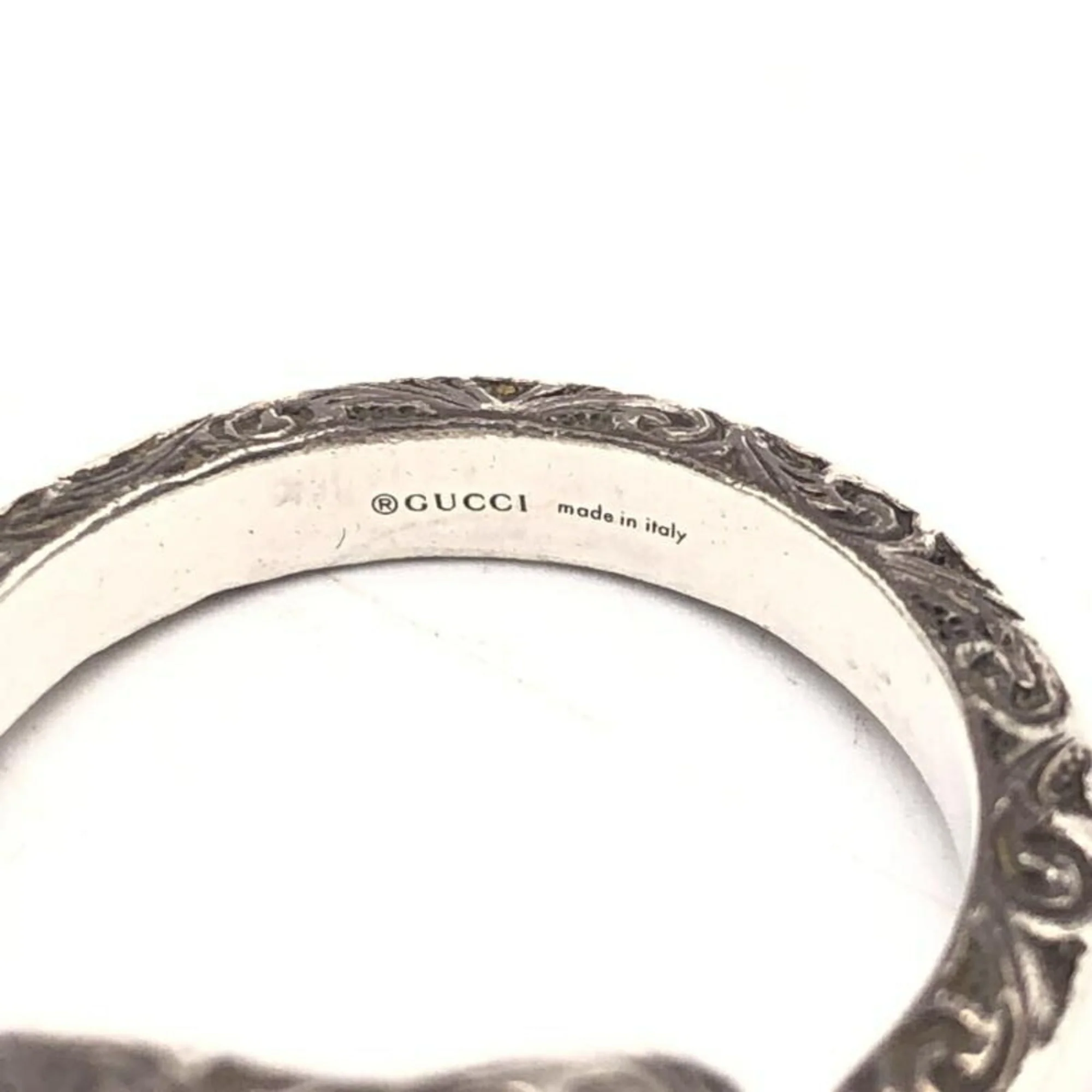 Double G Key Motif Ring - Image 5