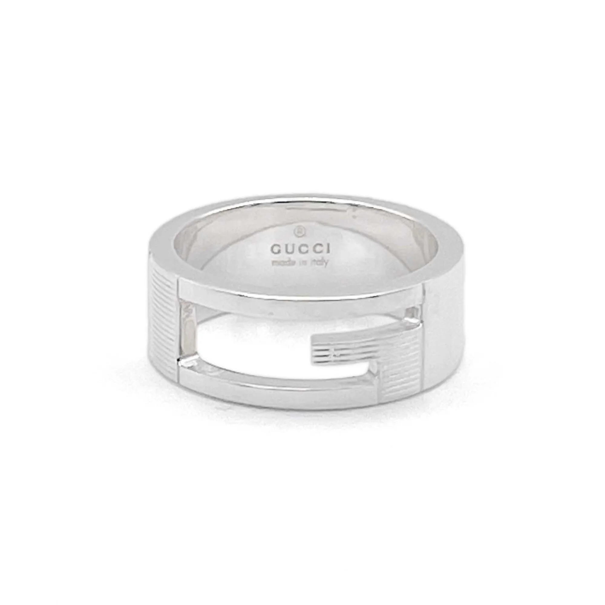 G Ring Sterling Silver