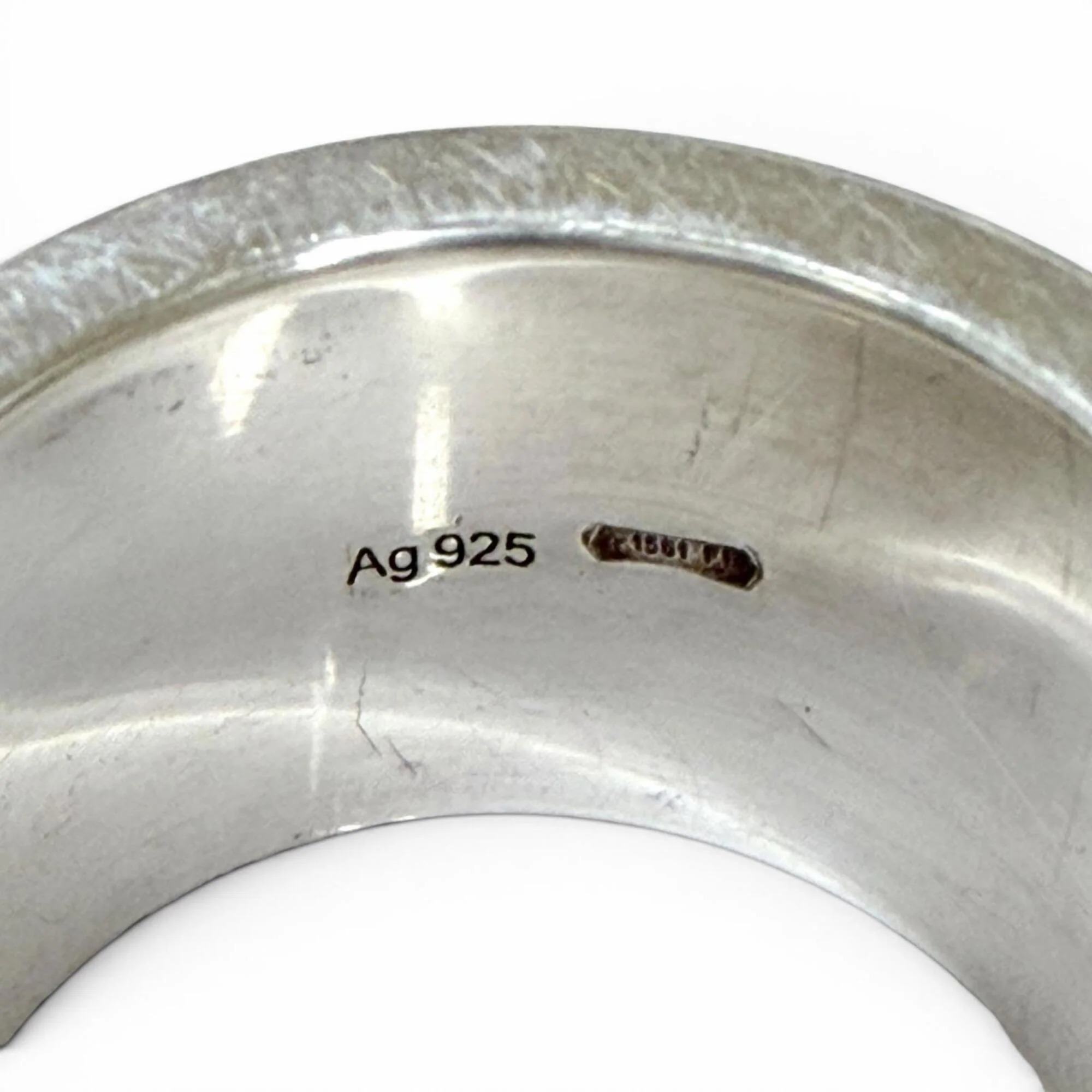 Ghost Wide Ring Sterling Silver - Image 7