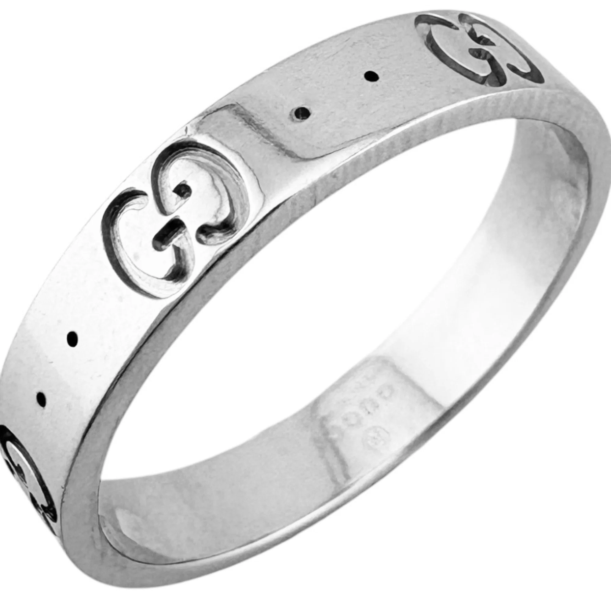 Icon Amor Ring 18K White Gold