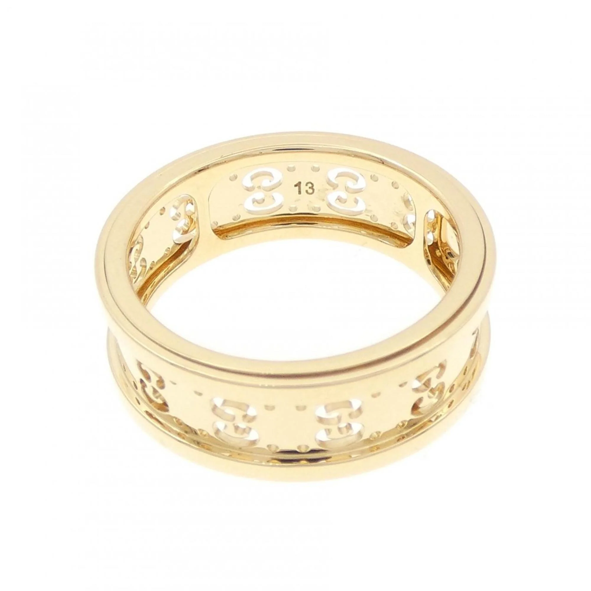 Icon Twirl Ring 18K Yellow Gold - Image 3