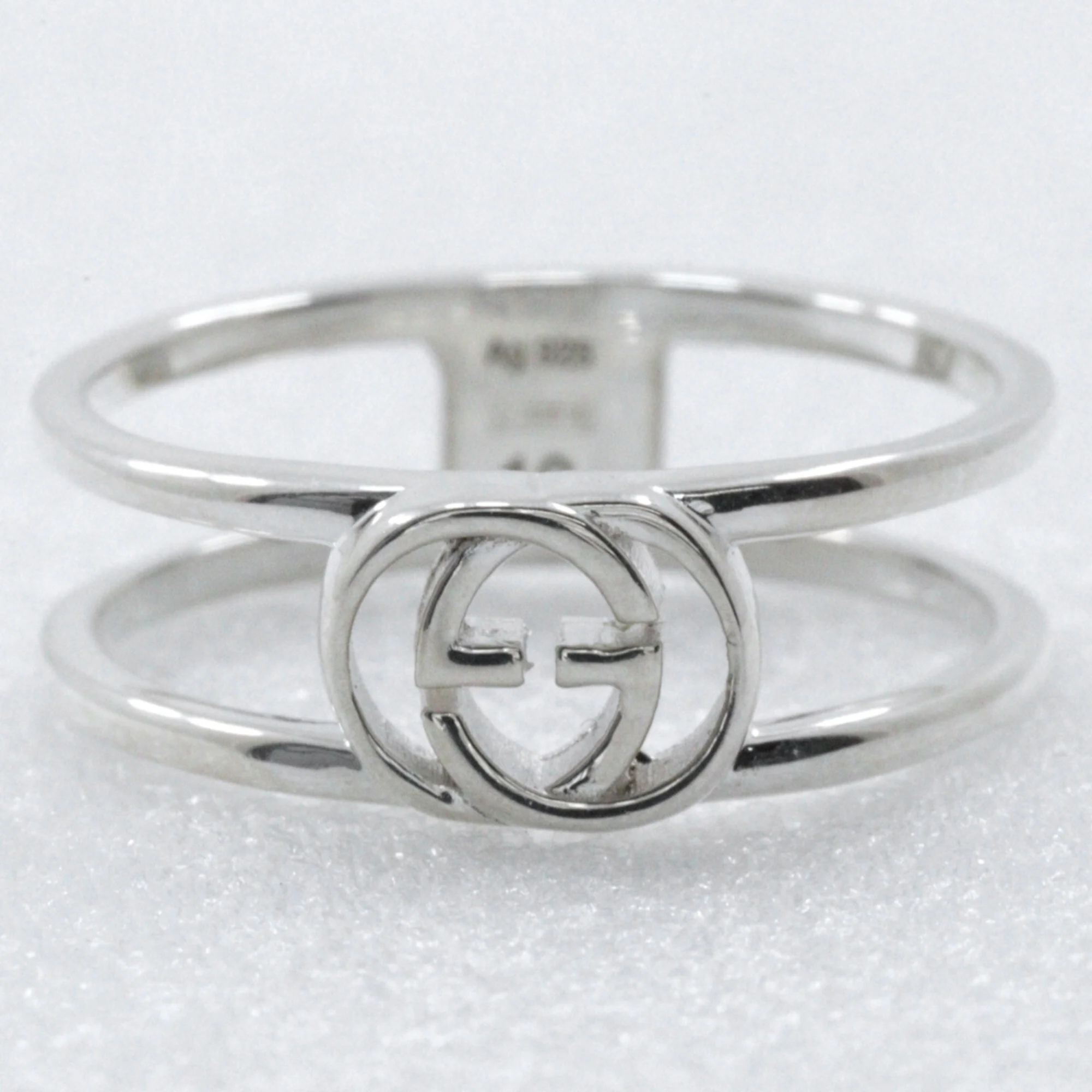 Interlocking GG Ring Sterling Silver - Image 5