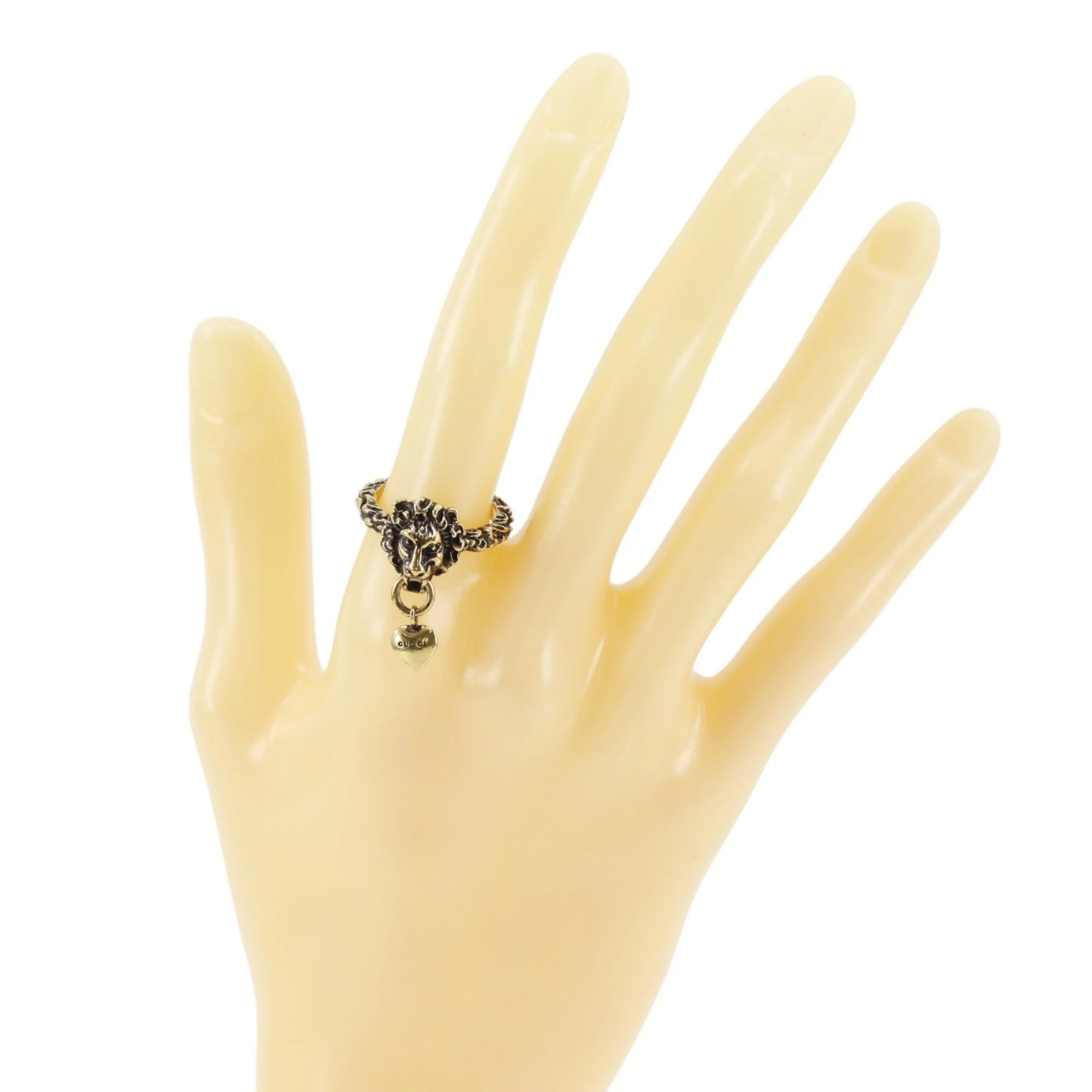 Lion Head Ring Gold - Image 2