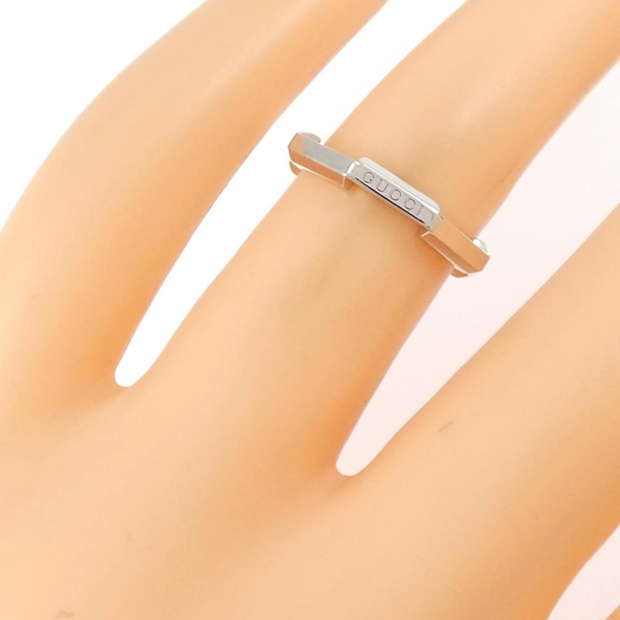 Mirror Ring 18K White Gold - Image 5