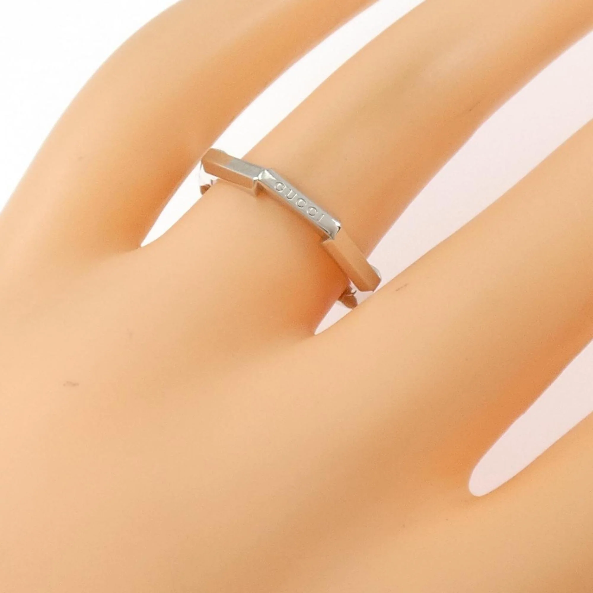 Mirror Ring 18K White Gold - Image 5