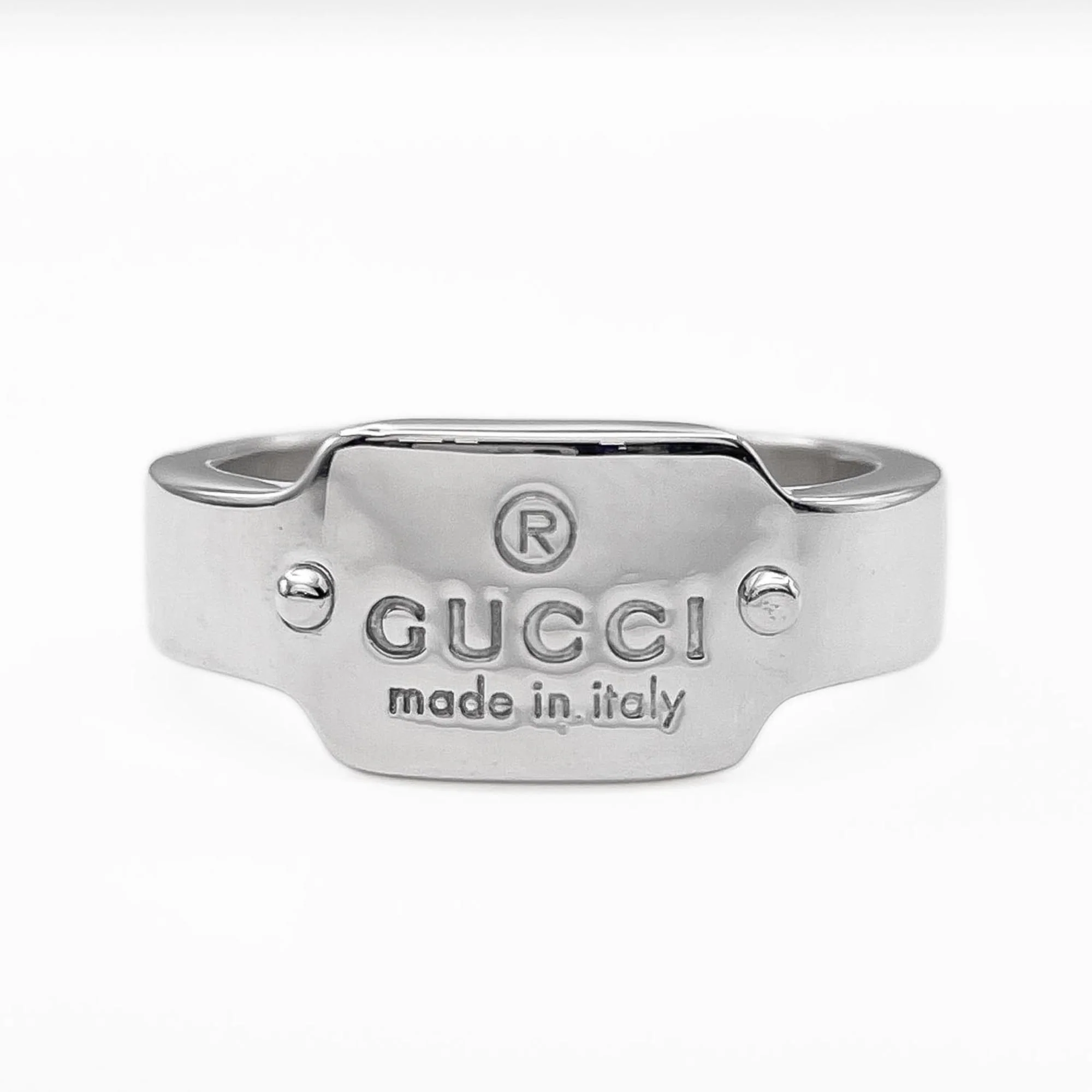 Plate Ring Sterling Silver