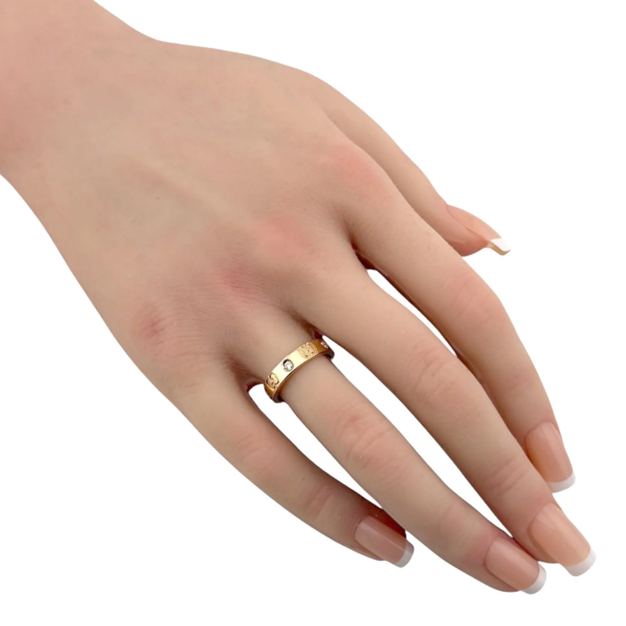 Ring 18K Rose Gold with Diamond - Image 2