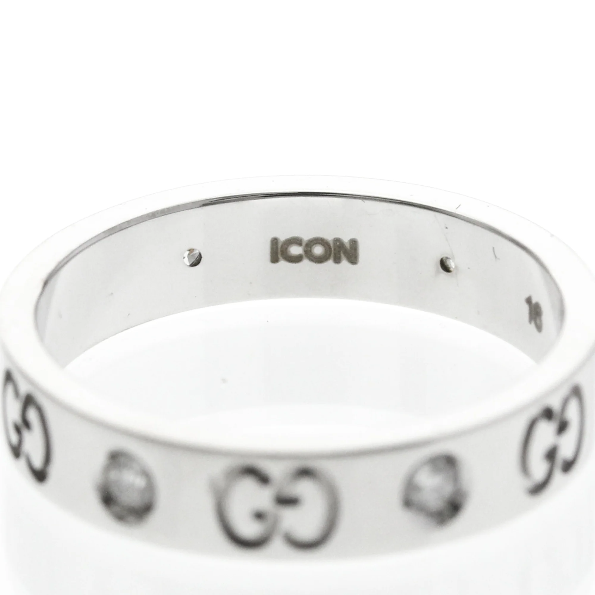 Ring 18K White Gold With Diamond - Image 7
