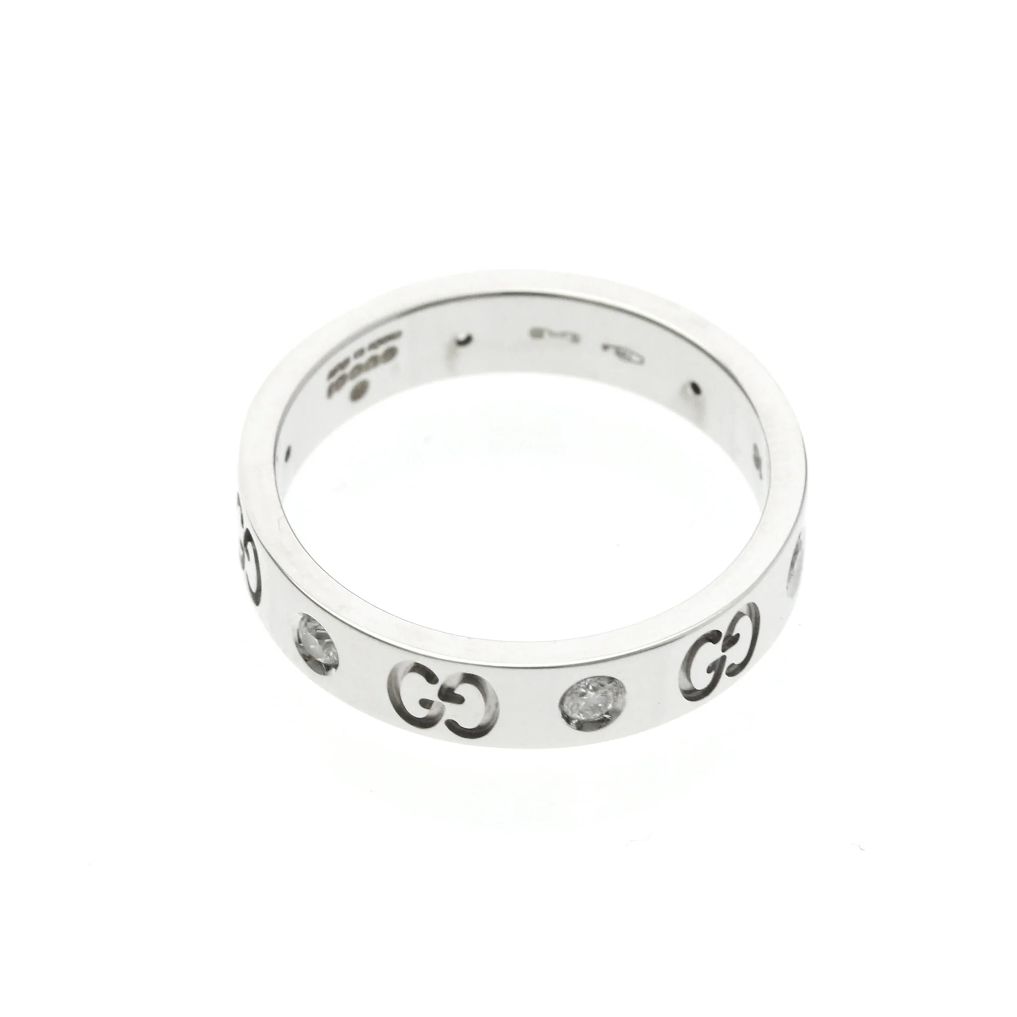 Ring 18K White Gold With Diamond - Image 9