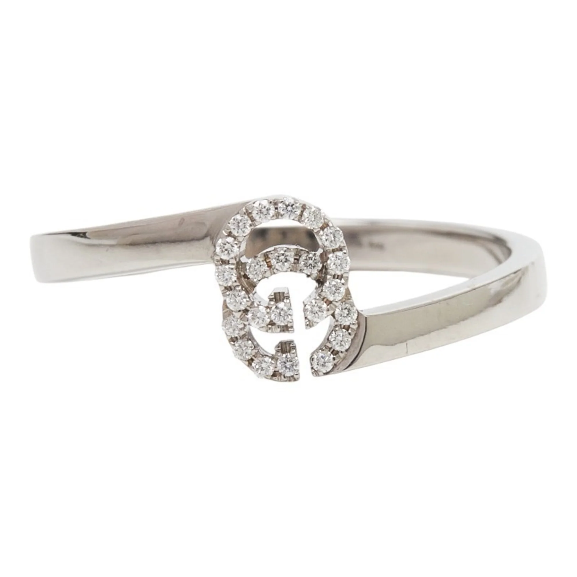 Ring 18K White Gold with Diamond