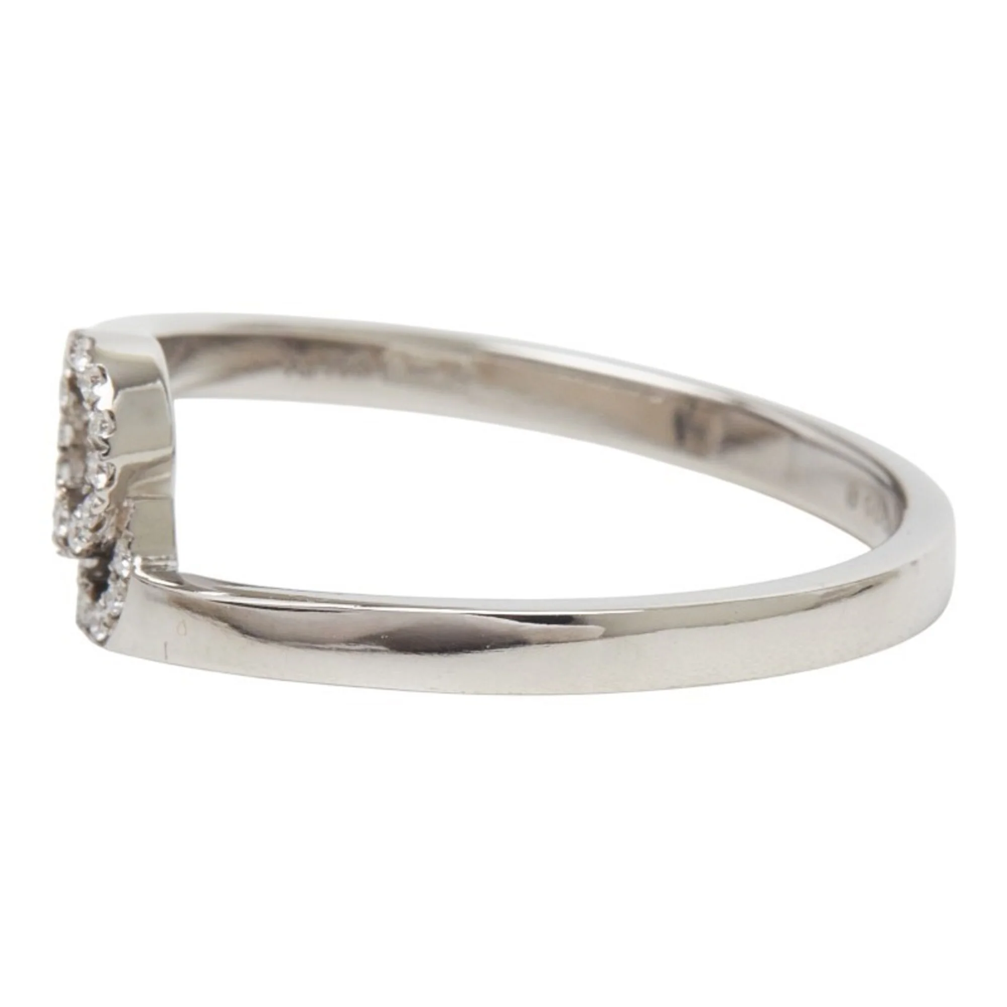 Ring 18K White Gold with Diamond - Image 3